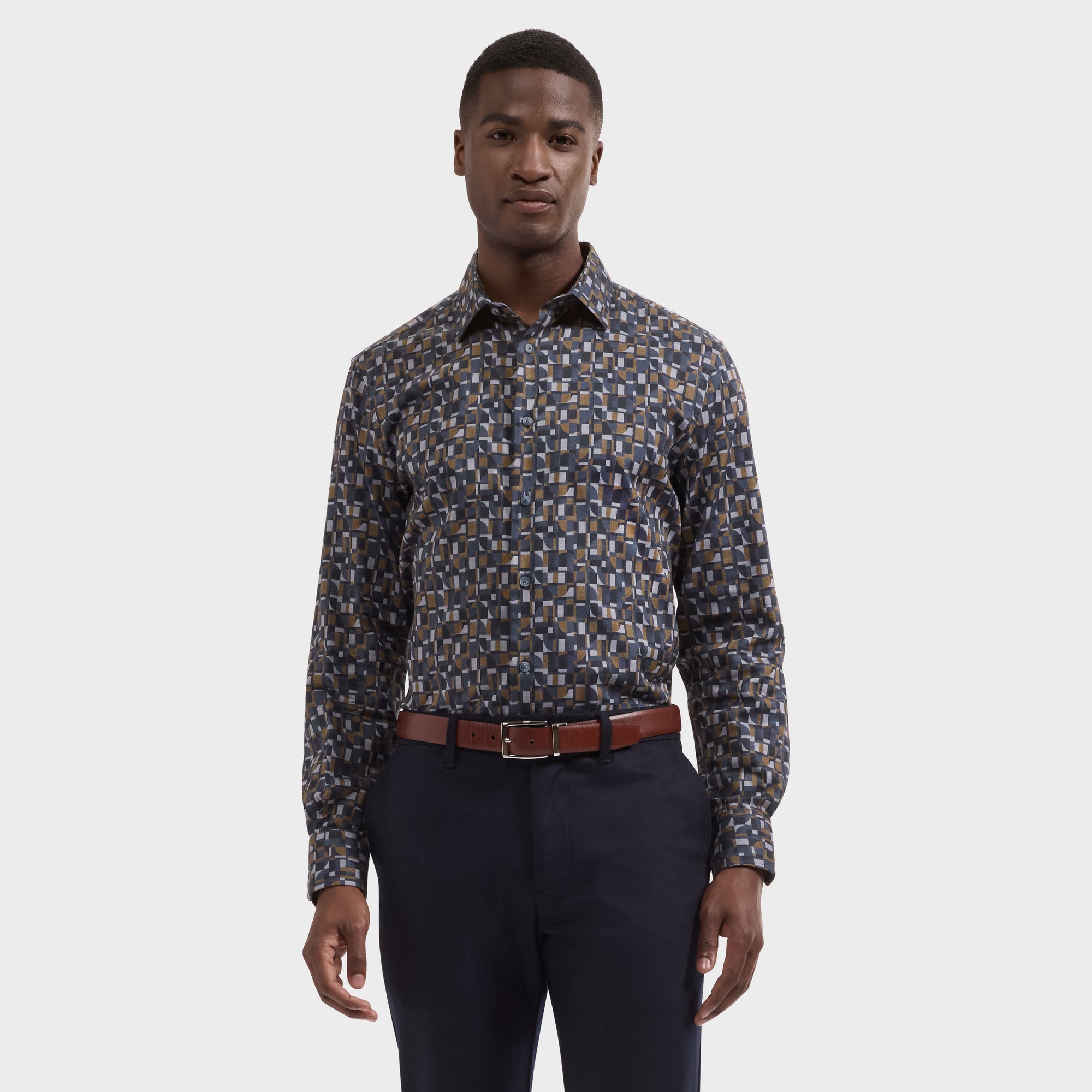 Julian Geometric Shirt