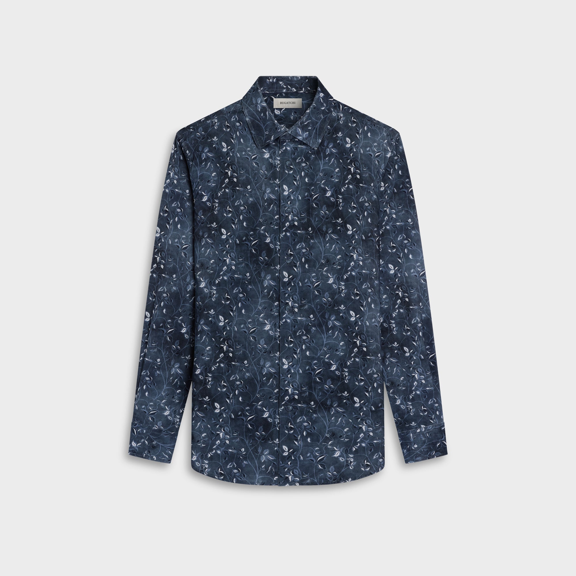Julian Micro Corduroy Botanical Shirt
