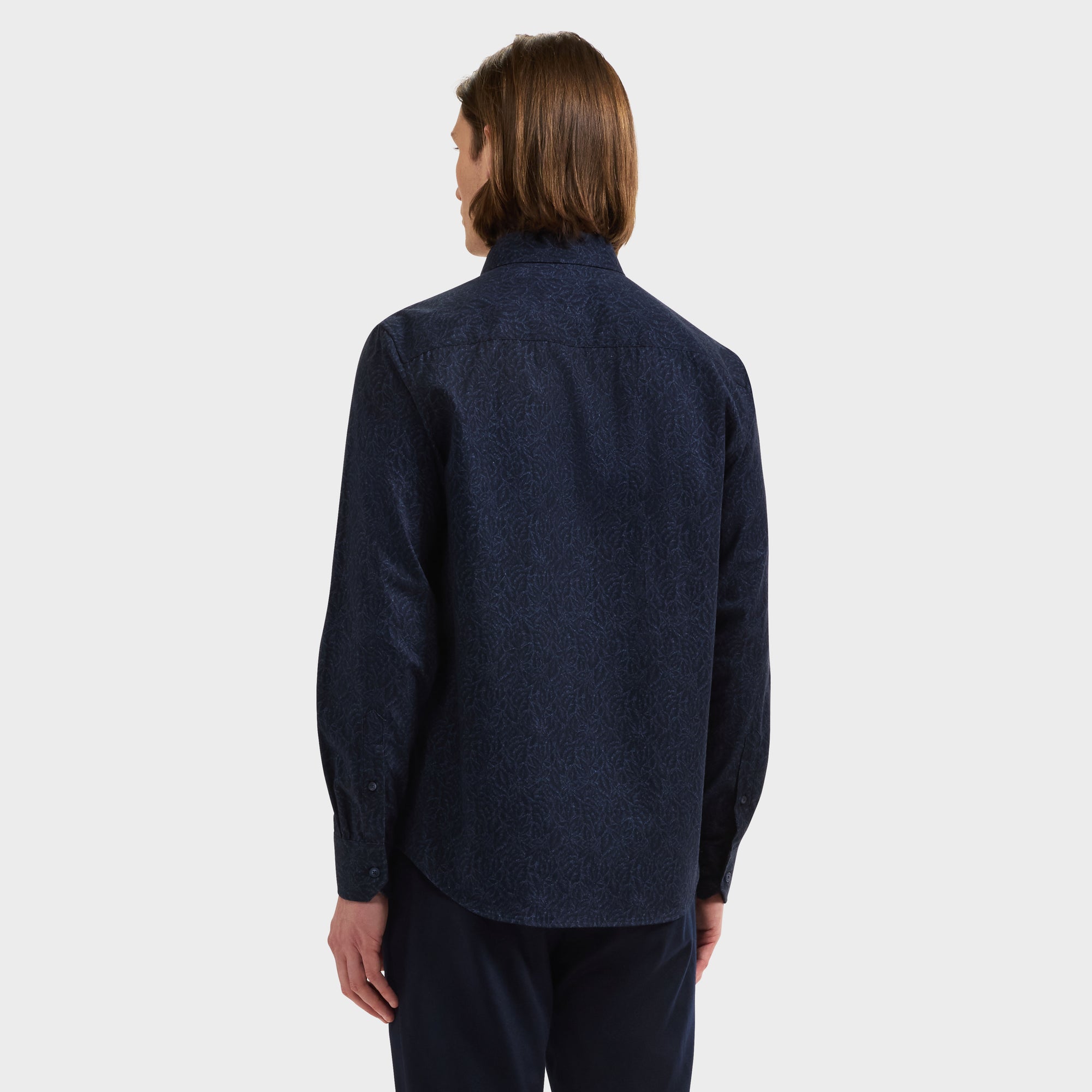 Julian Abstract Leaf Shirt