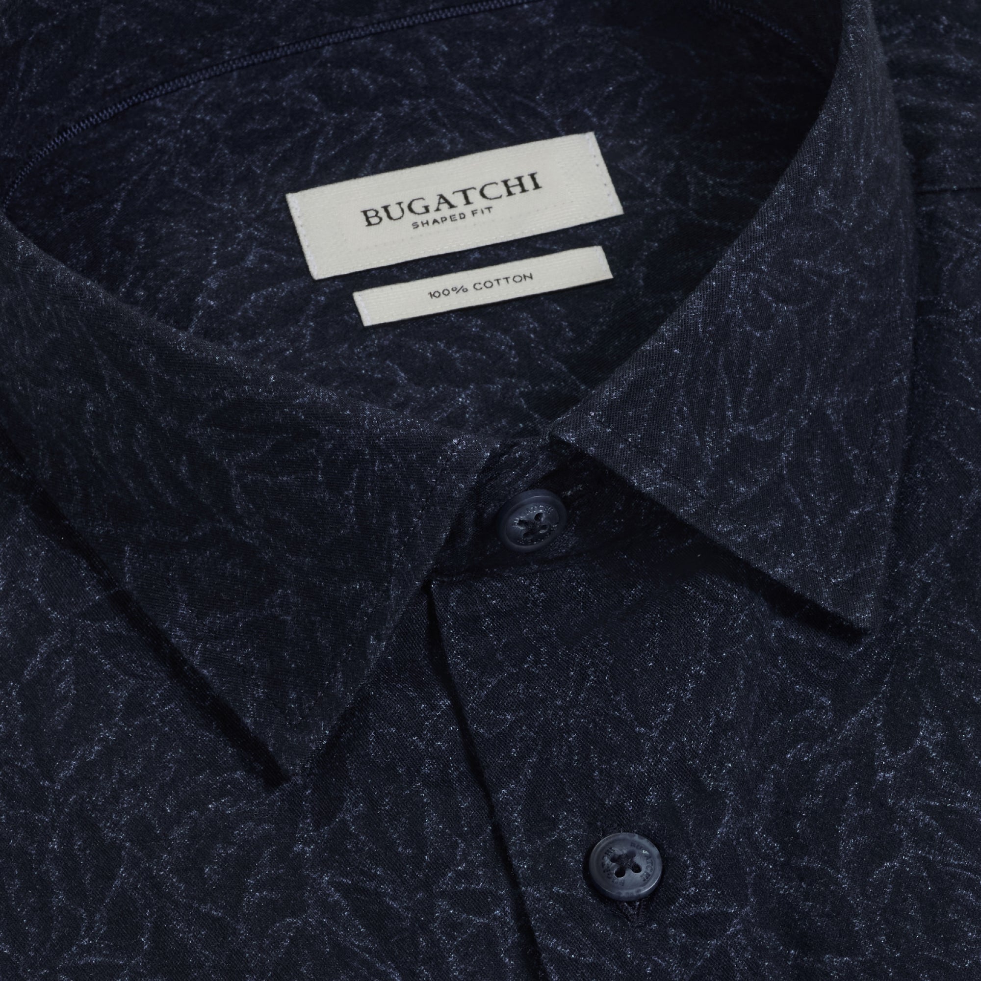 Julian Abstract Leaf Shirt