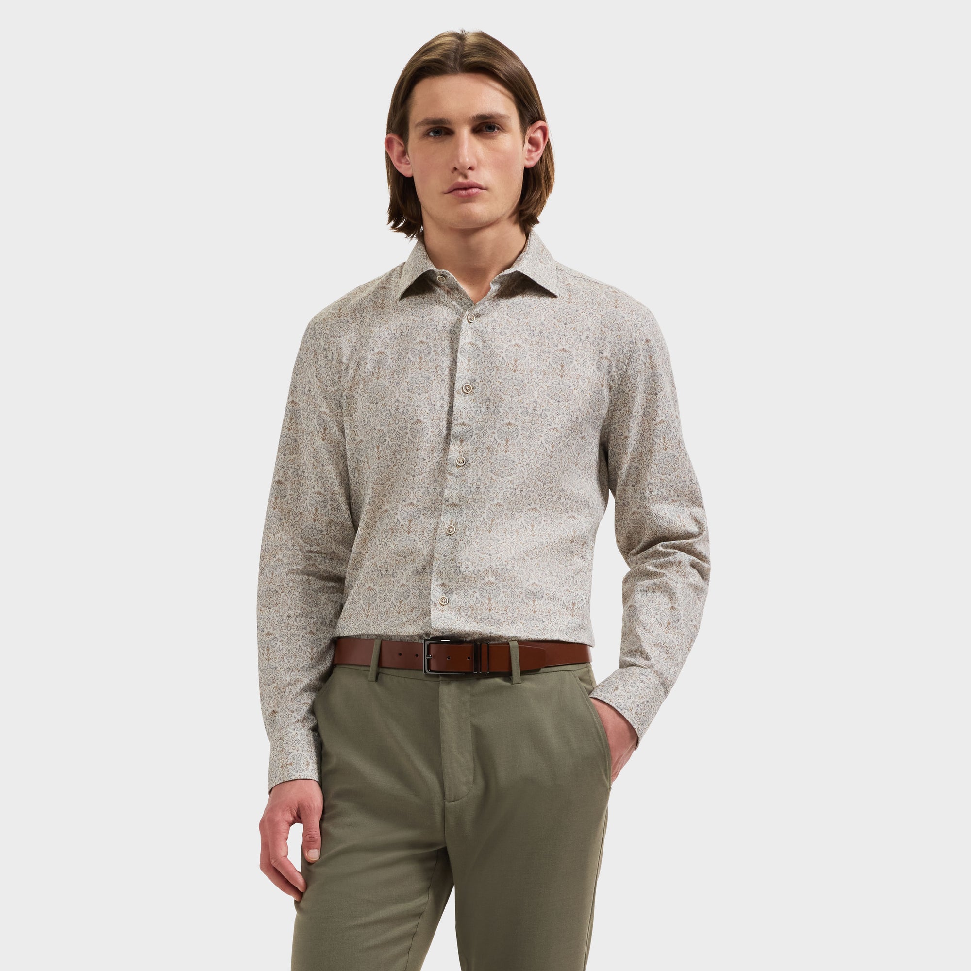 Axel Damask Floral Shirt