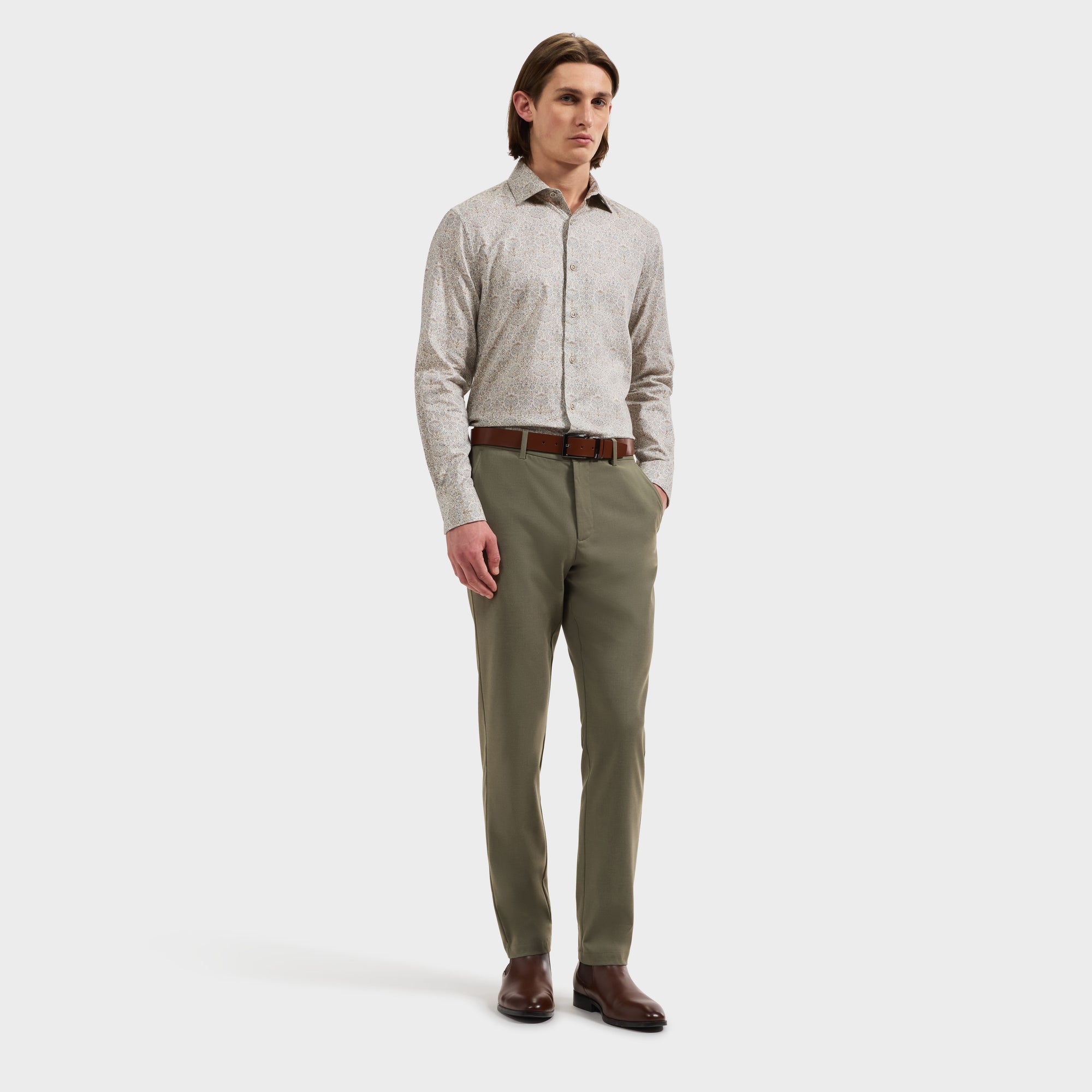Axel Damask Floral Shirt