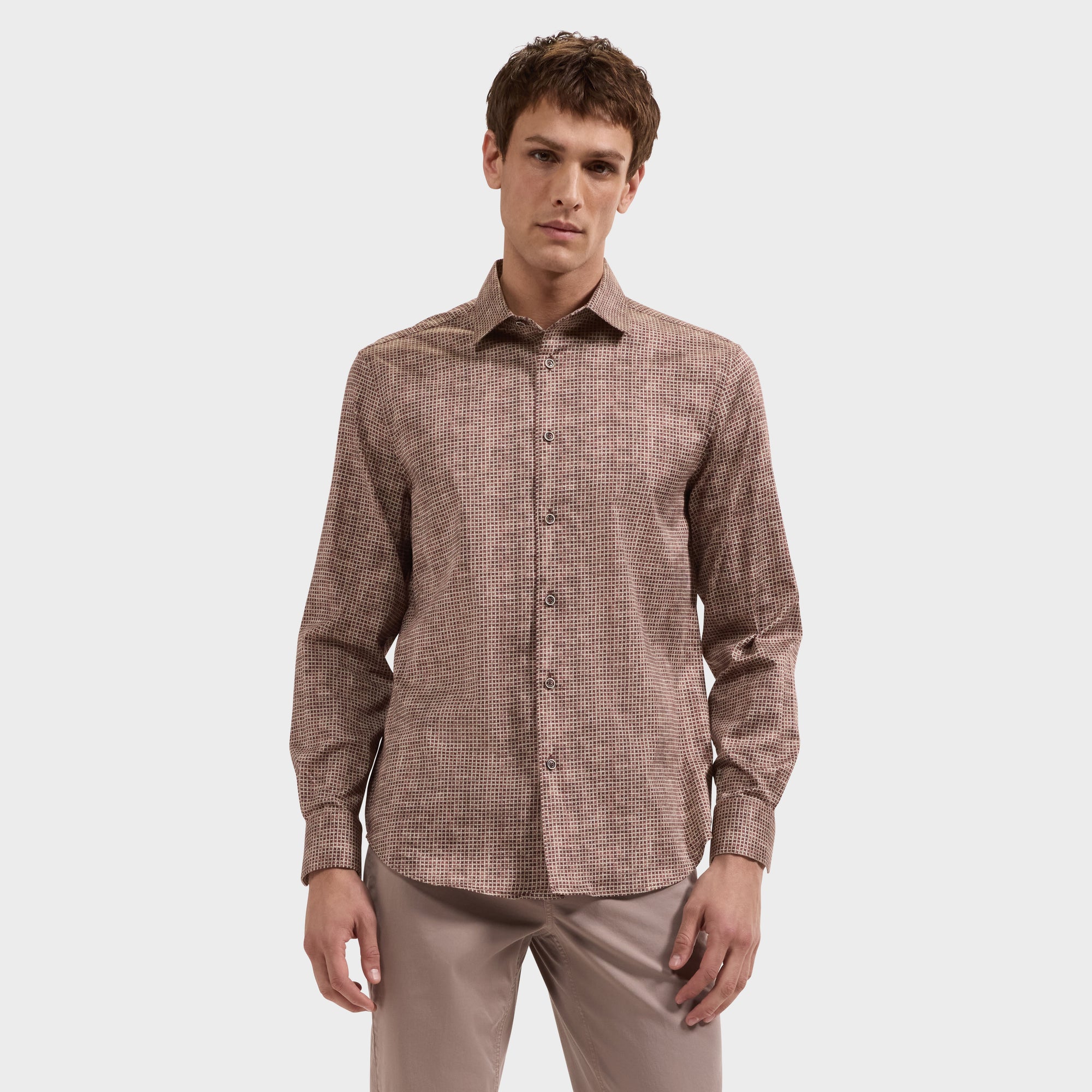 Alvin Houndstooth Shirt
