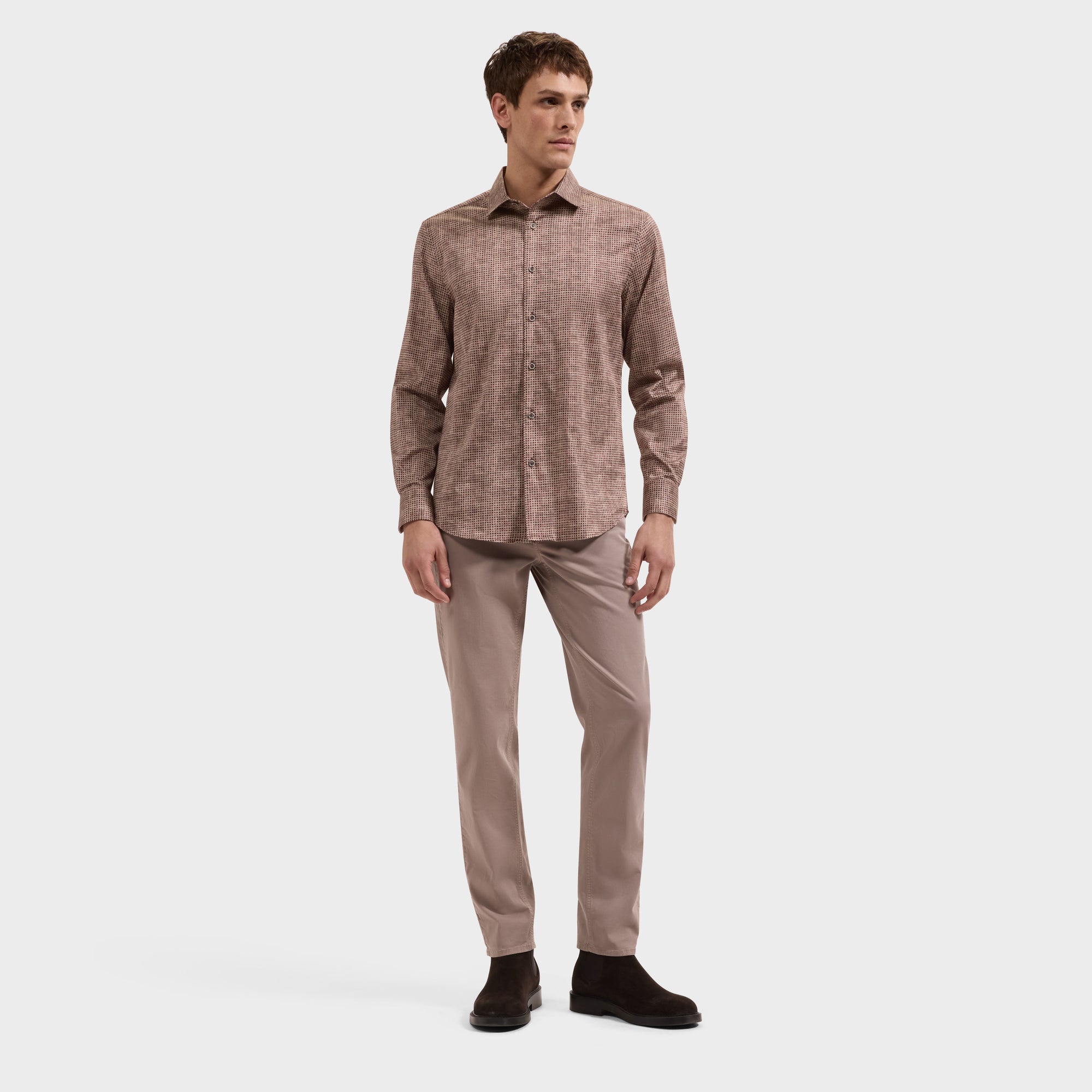 Alvin Houndstooth Shirt