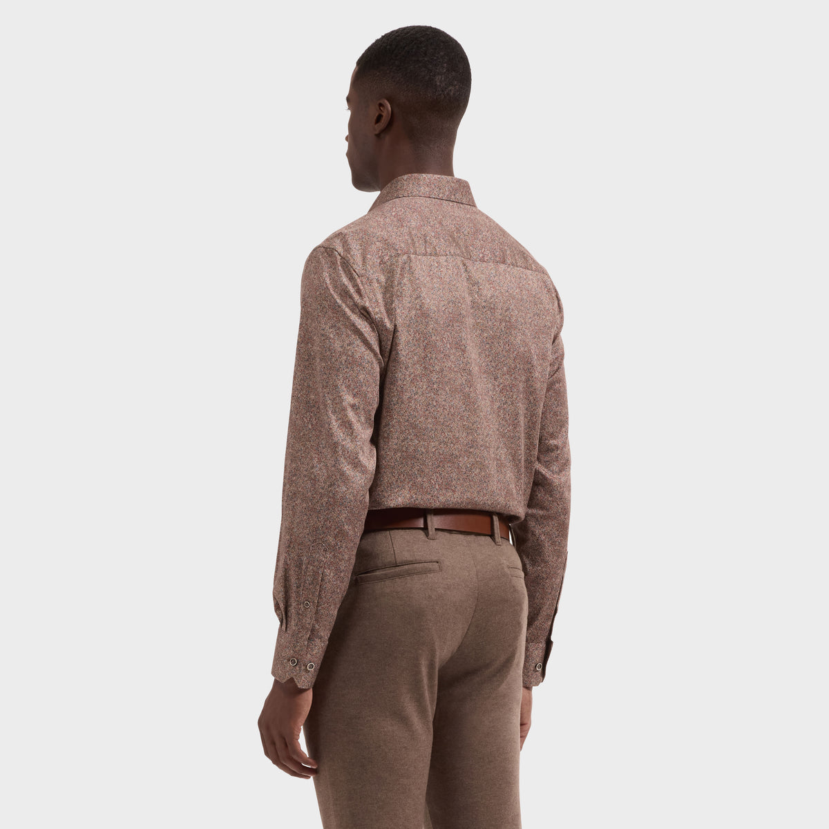 Julian Leaf Print Shirt