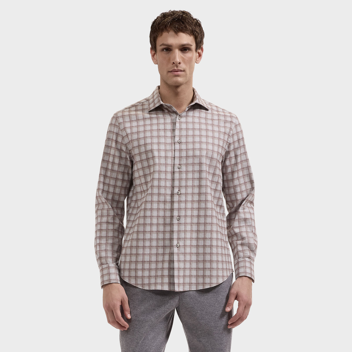 Axel Windowpane Shirt