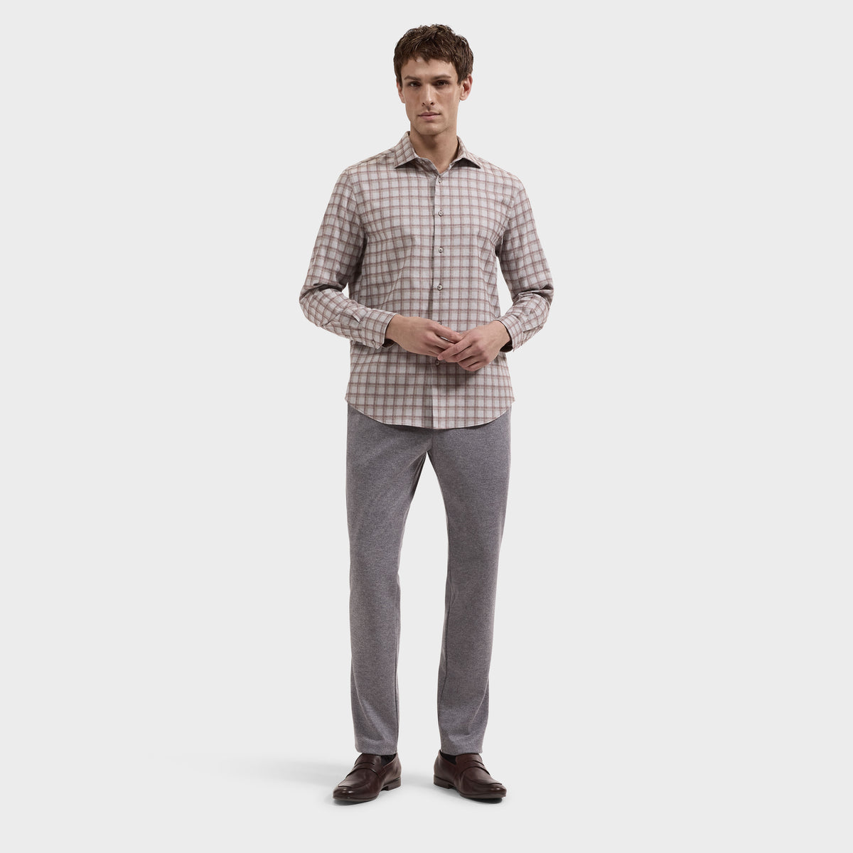 Axel Windowpane Shirt