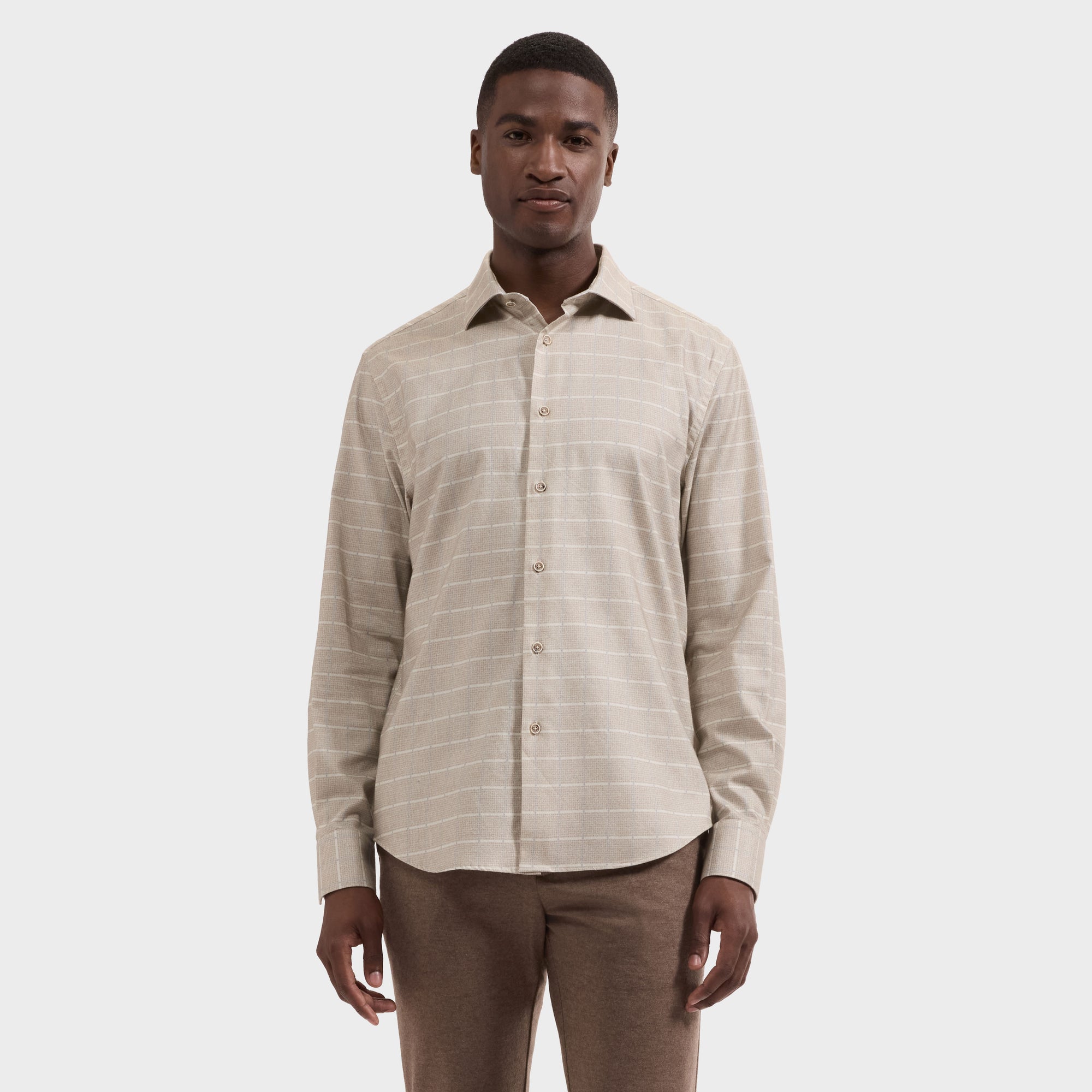 Axel Windowpane Shirt