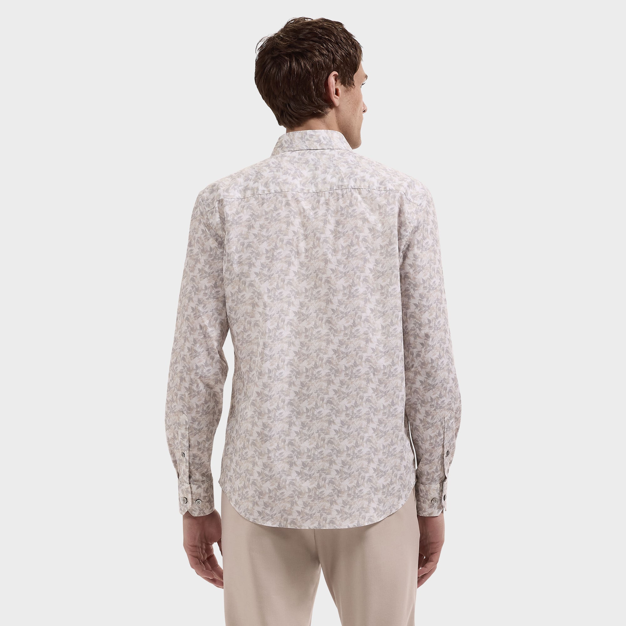 Julian Leaf Print Shirt