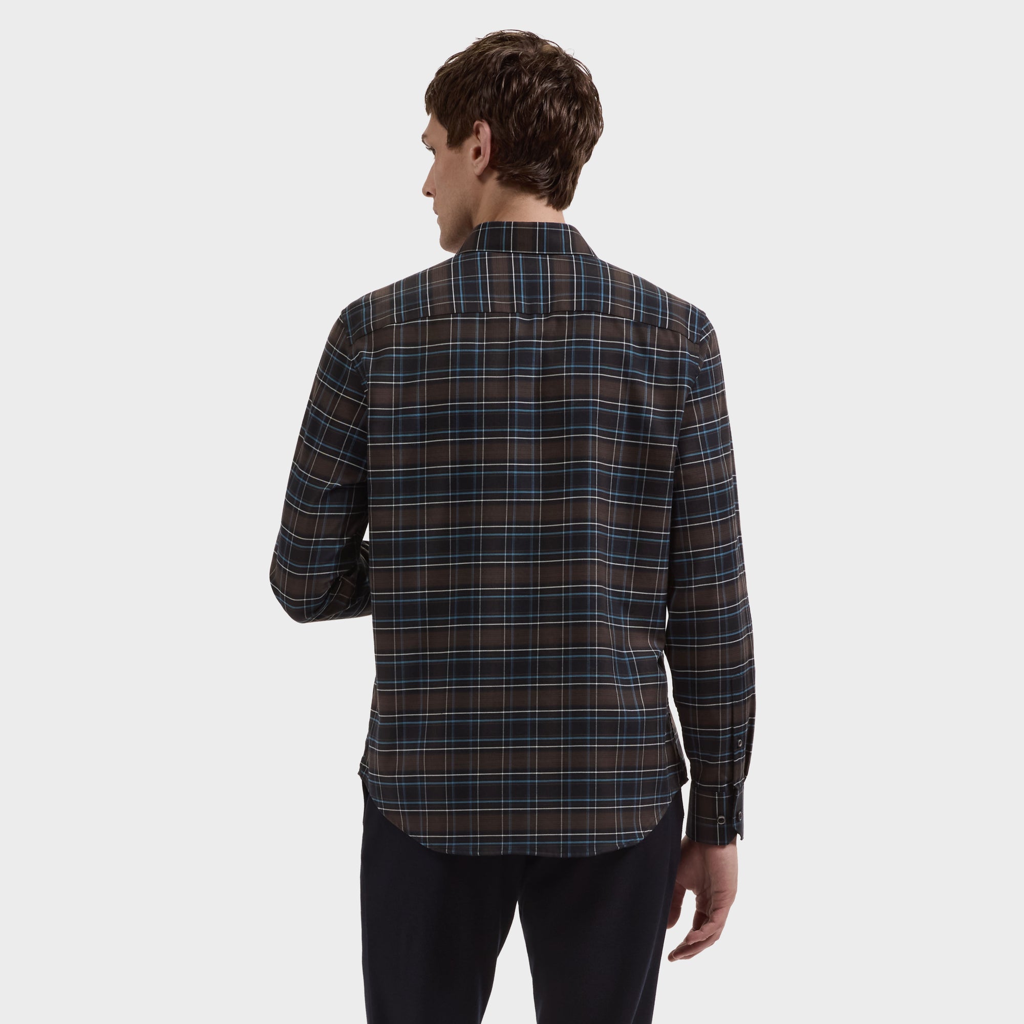 Julian Windowpane Plaid Shirt