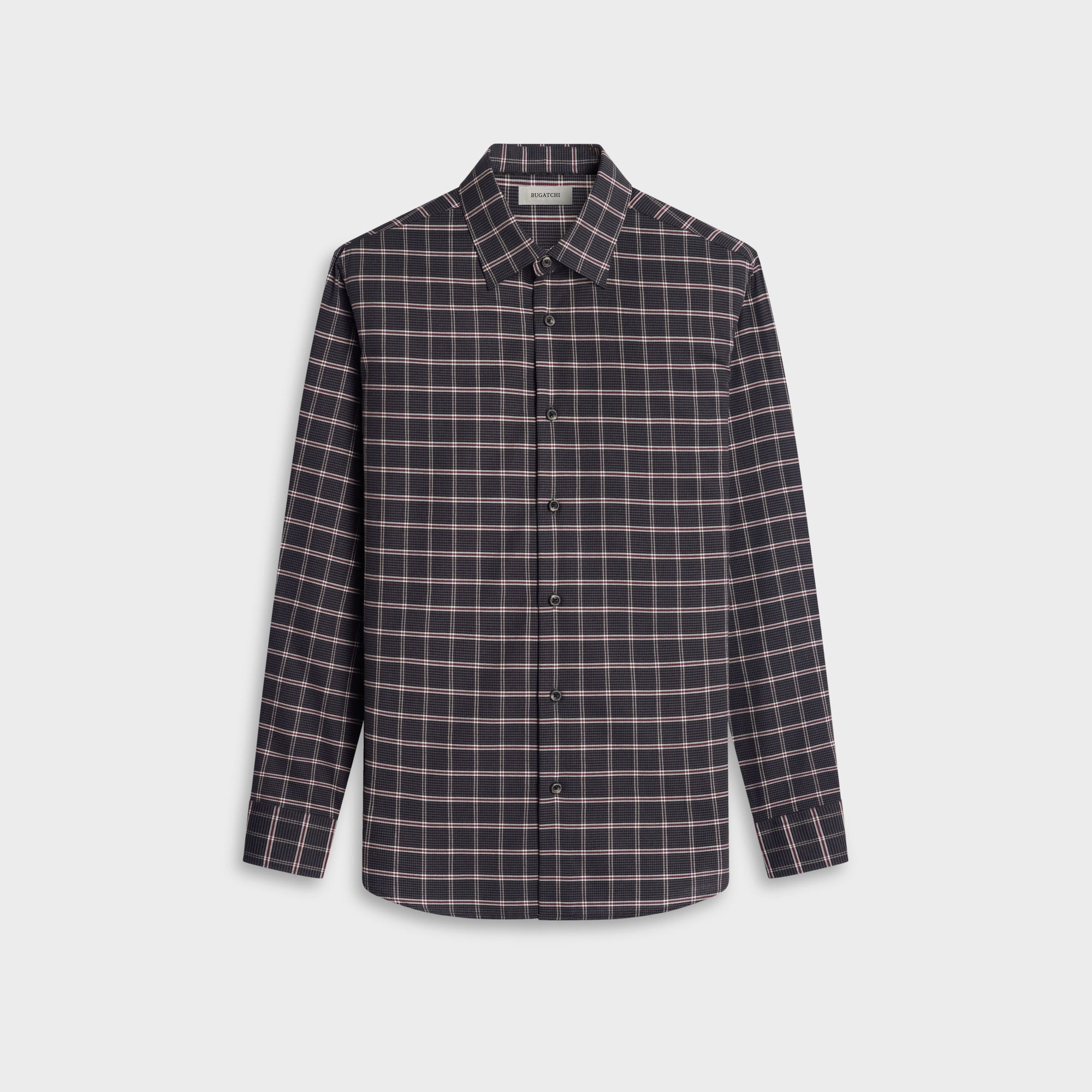 Julian Houndstooth Plaid Shirt