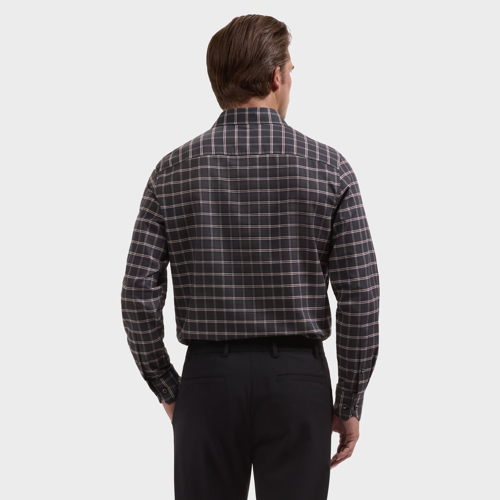 Julian Houndstooth Plaid Shirt
