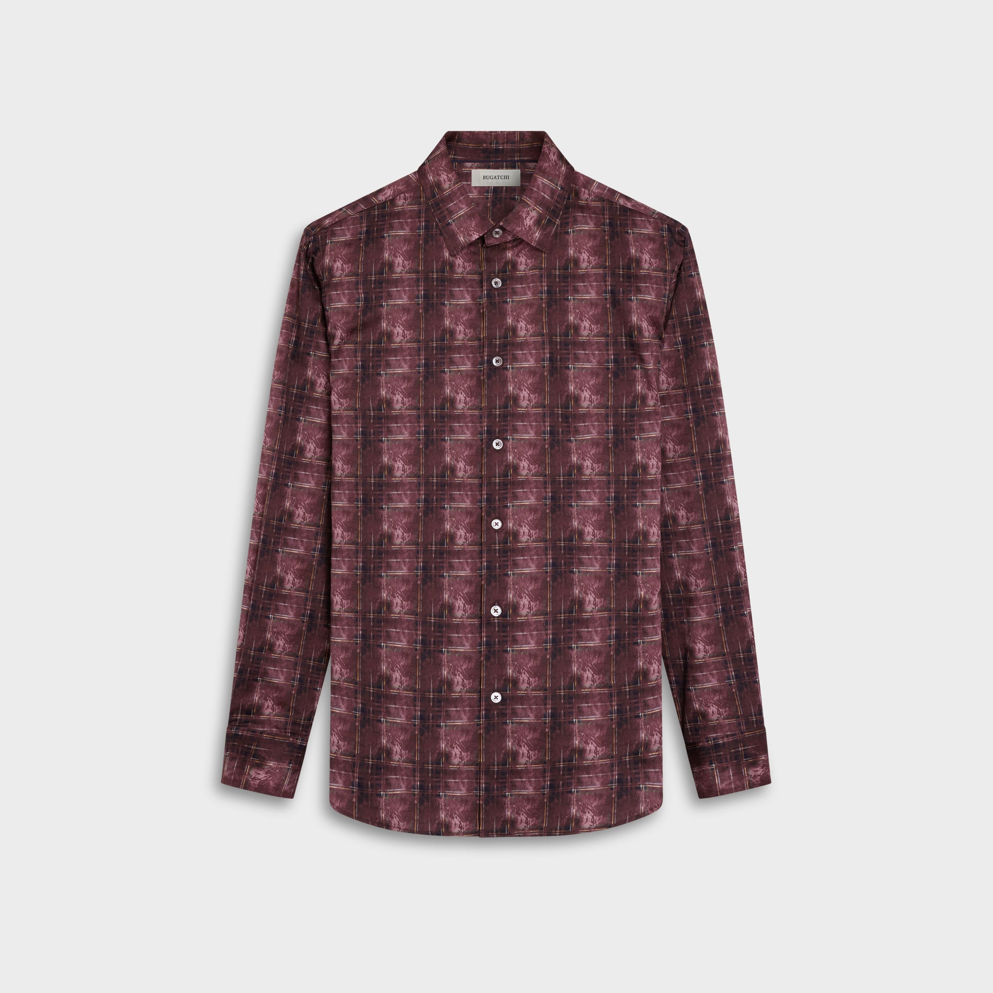Julian Abstract Plaid Shirt