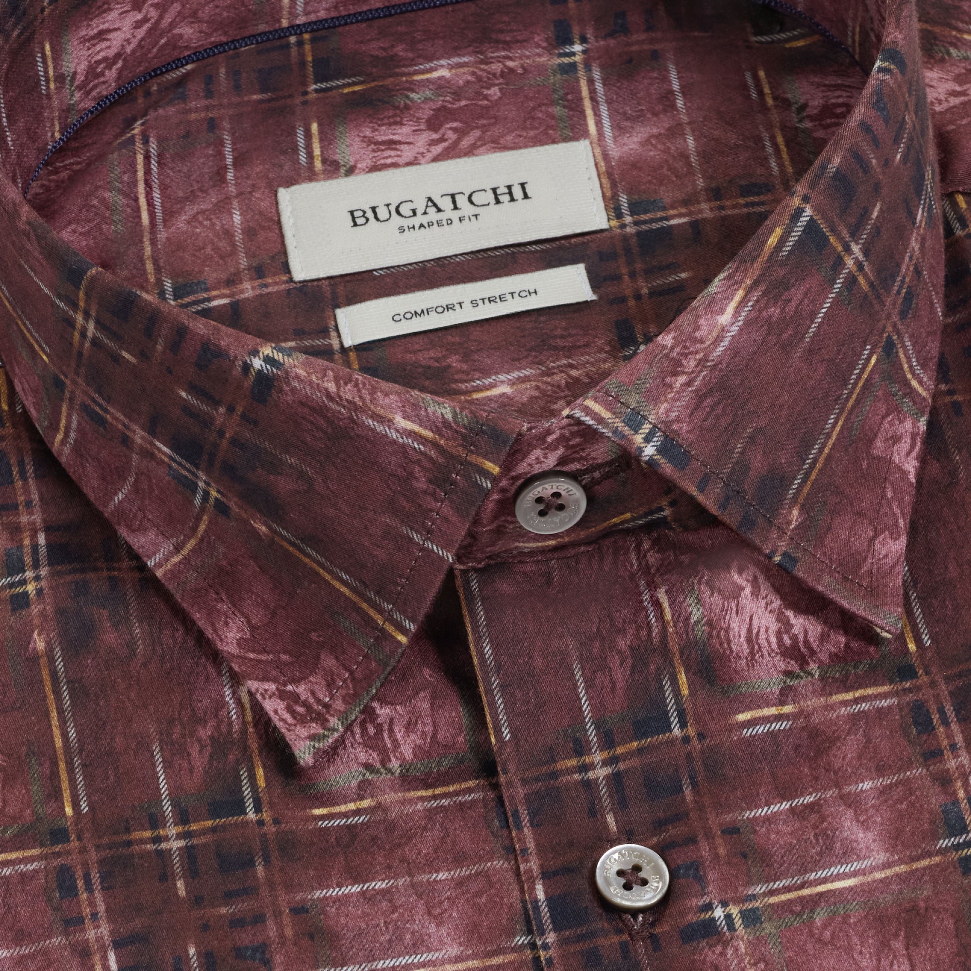 Julian Abstract Plaid Shirt
