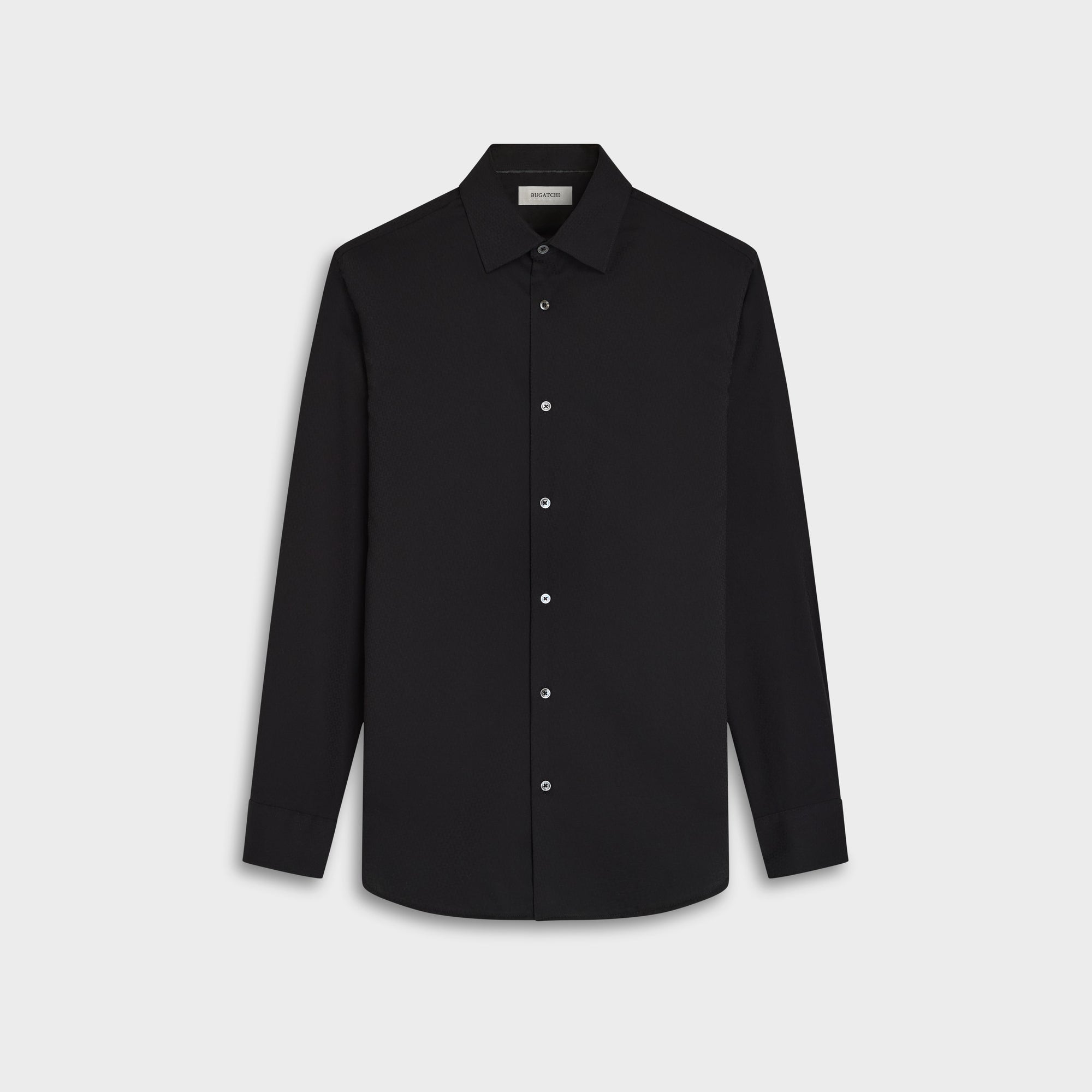 Julian Tonal Geometric Jacquard Shirt