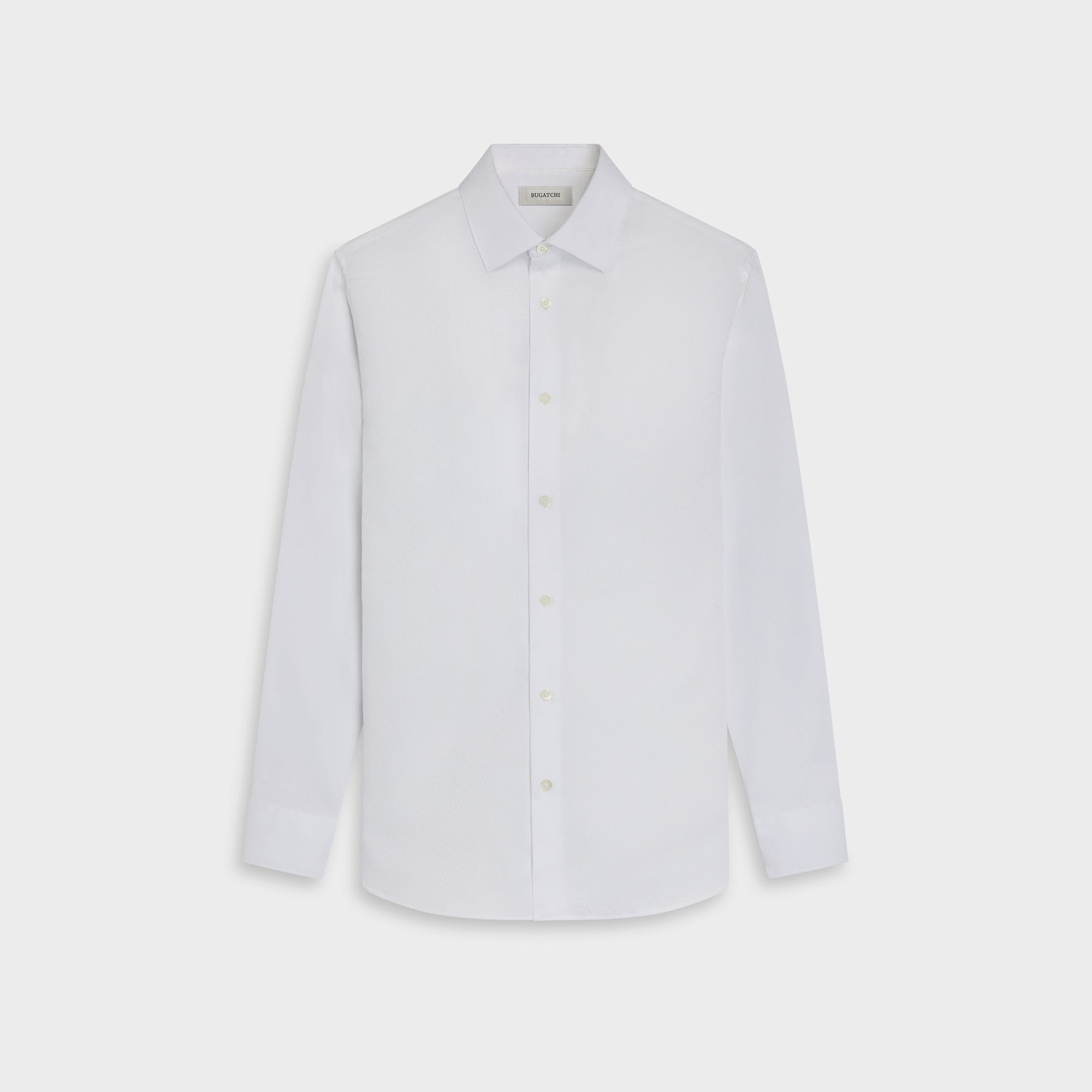 Julian Tonal Geometric Jacquard Shirt