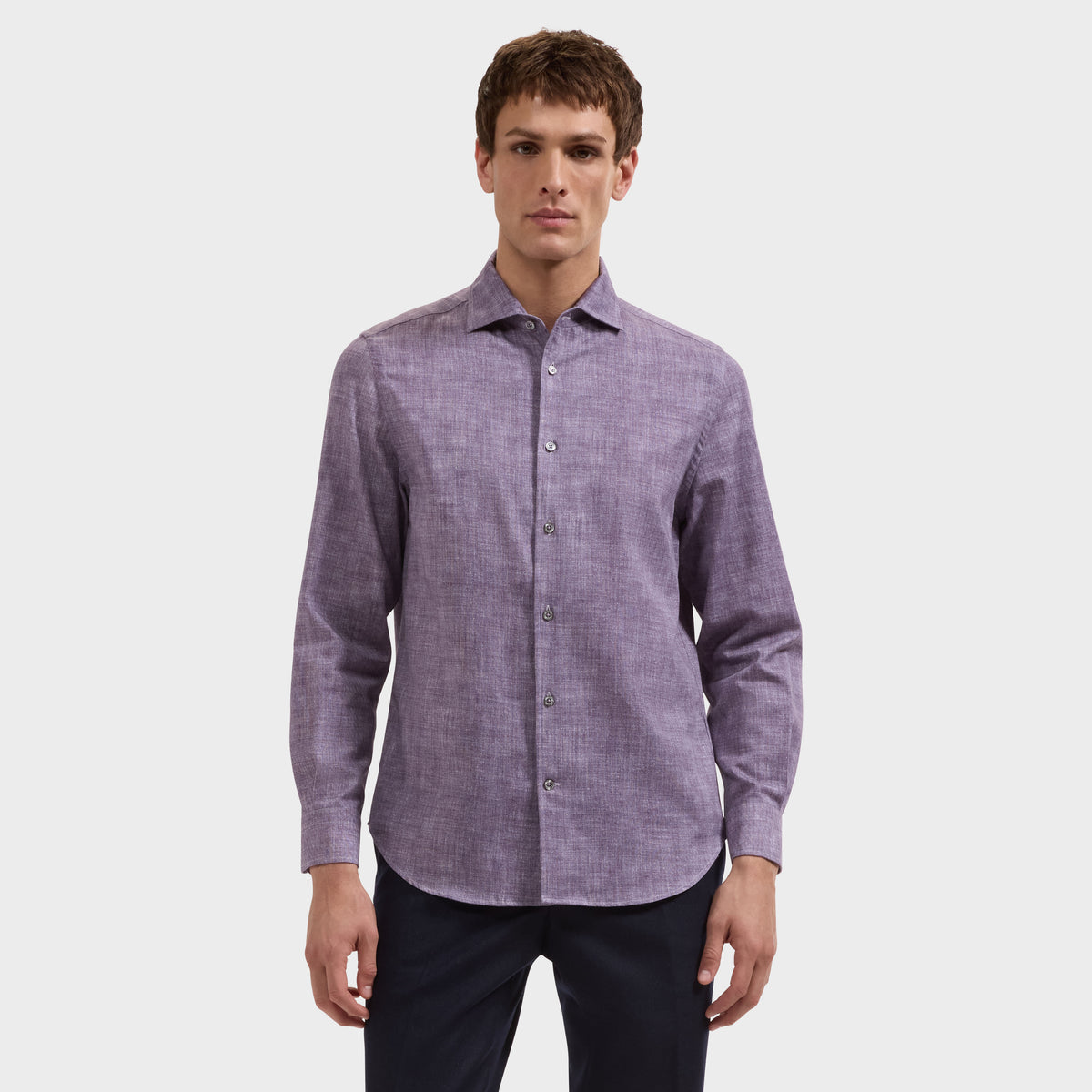 Alvin Heathered Solid Shirt