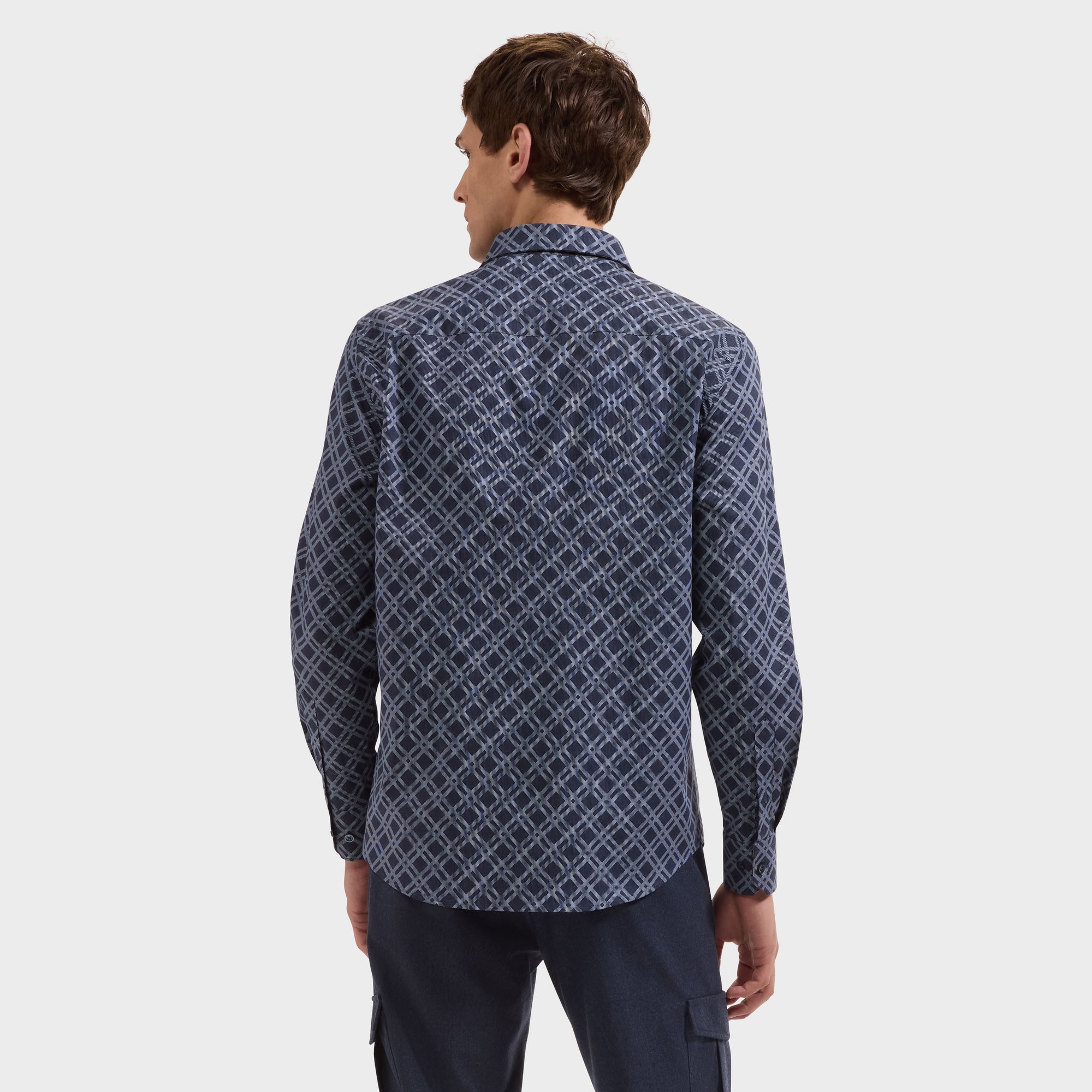 Axel Diamond Check Shirt