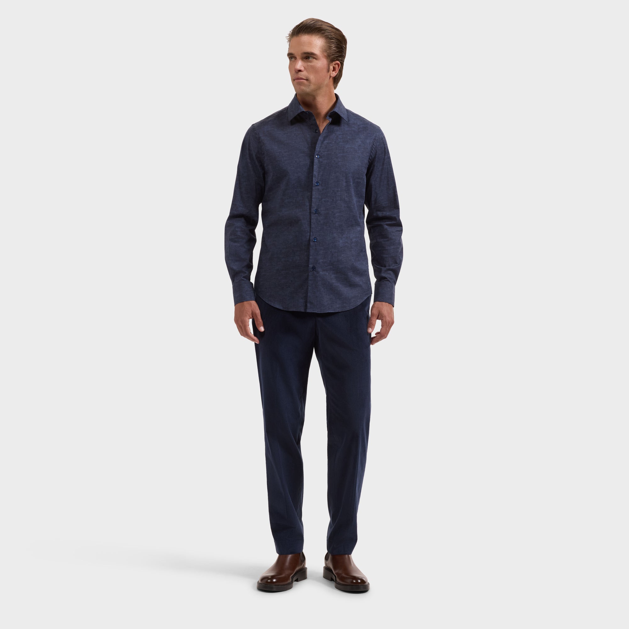 Julian Heathered Solid Shirt