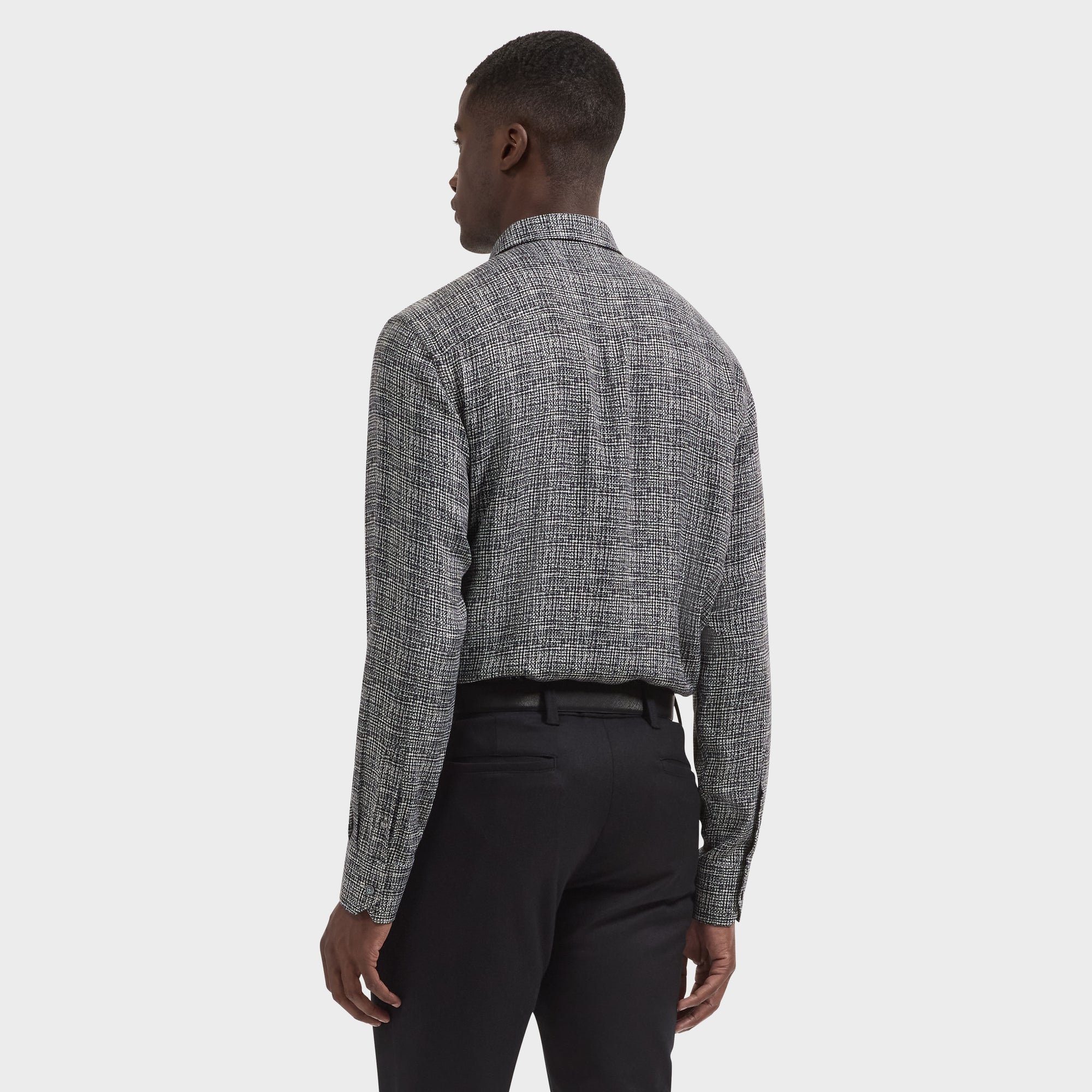Julian Pebble Check Shirt