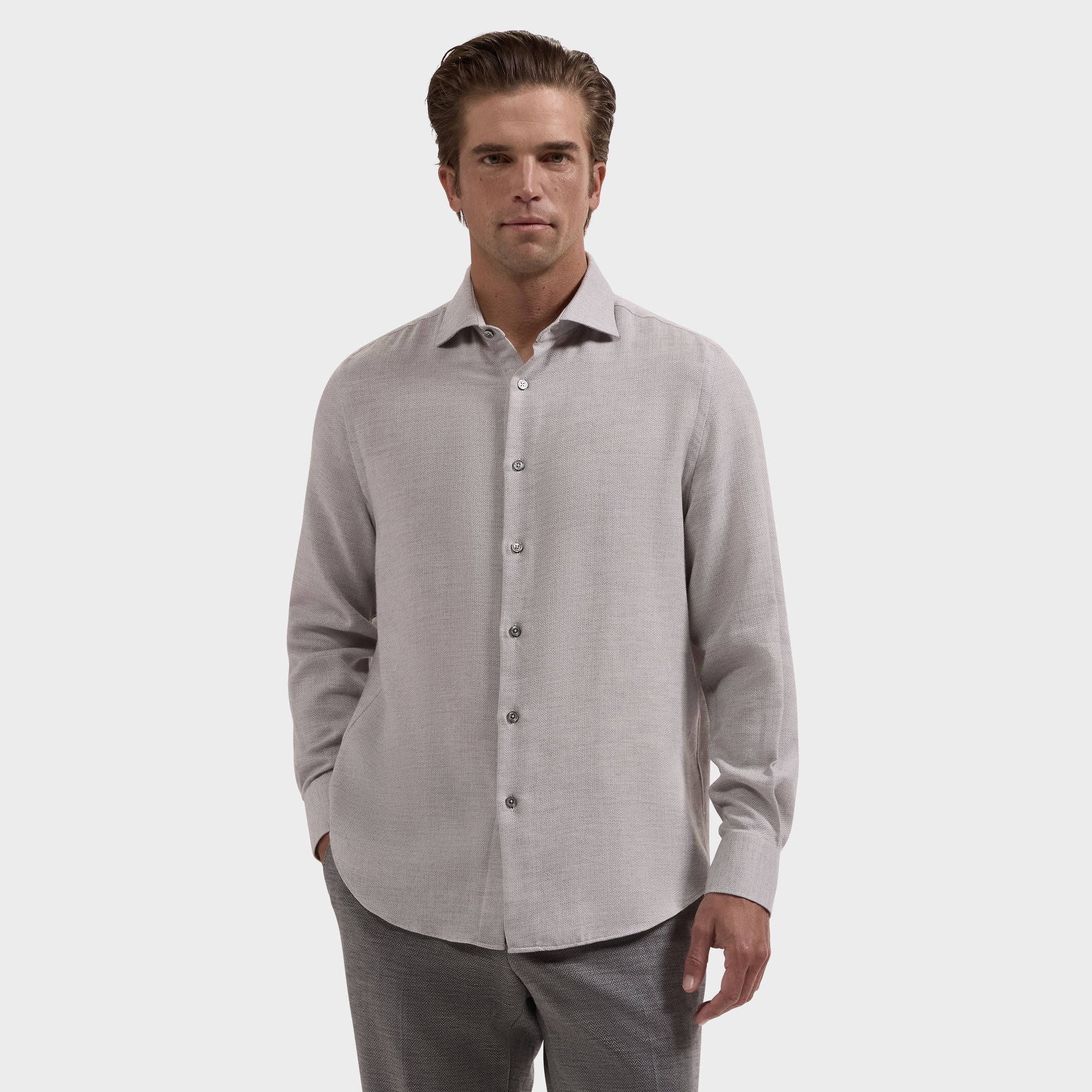 Axel Herringbone Shirt