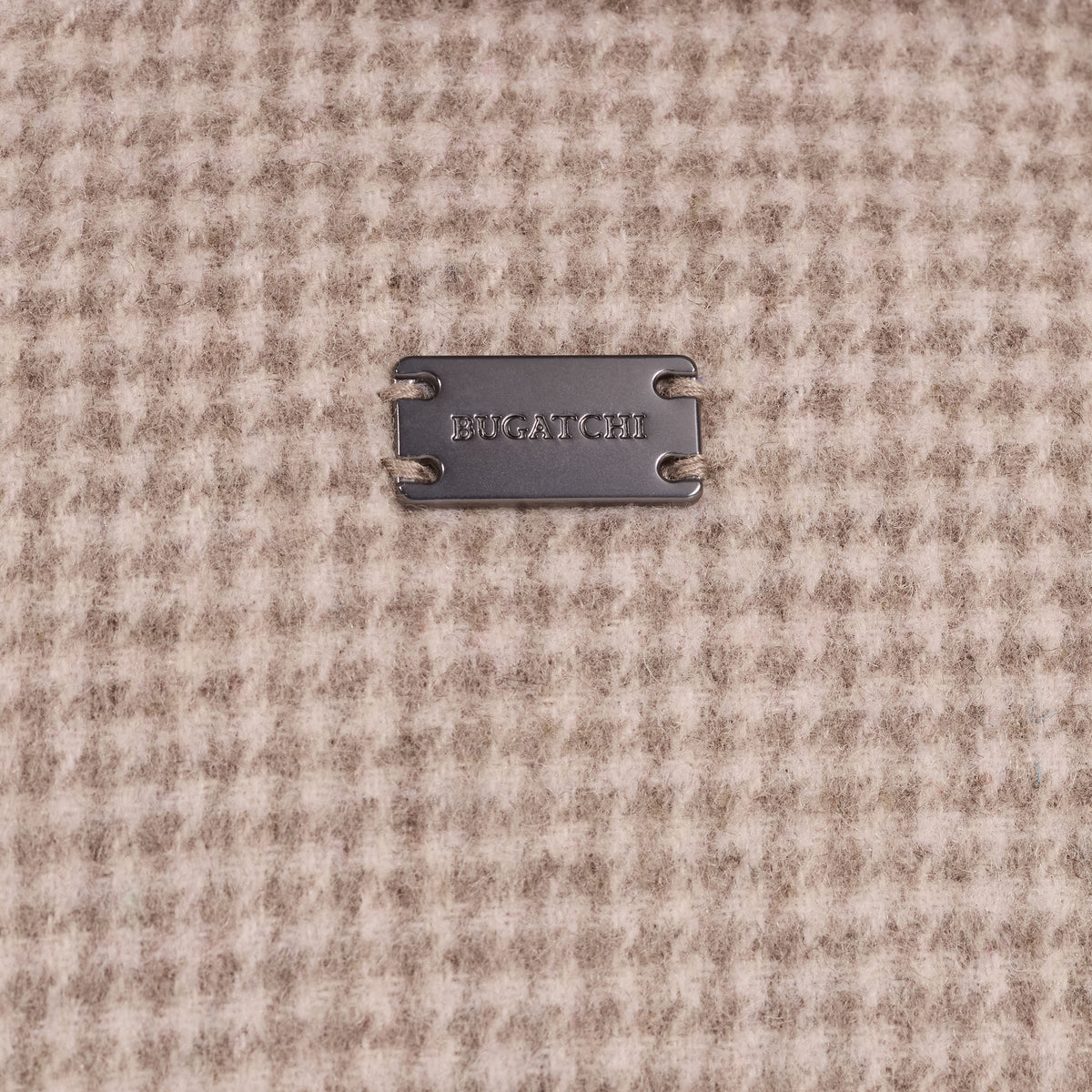 Houndstooth Zip Shirt Jacket