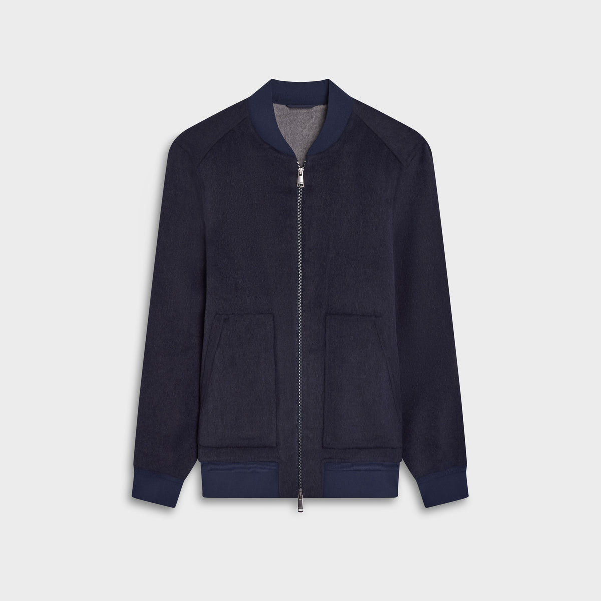 Double Faced Bomber Jacket