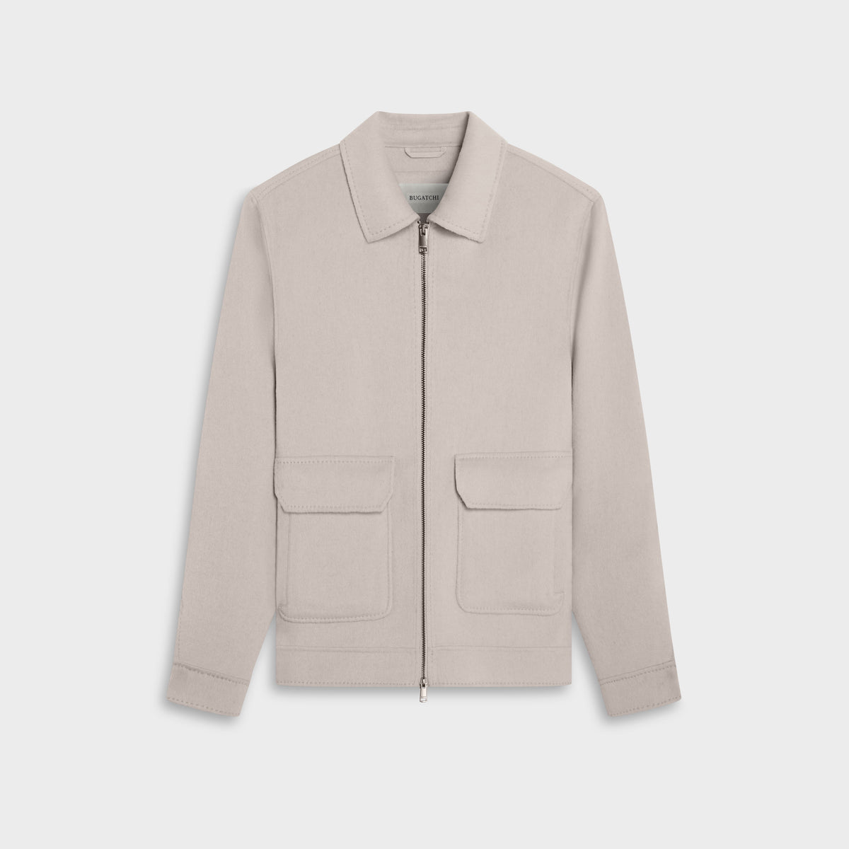 Melange Blouson Jacket