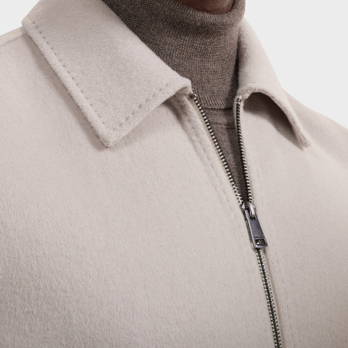 Melange Blouson Jacket