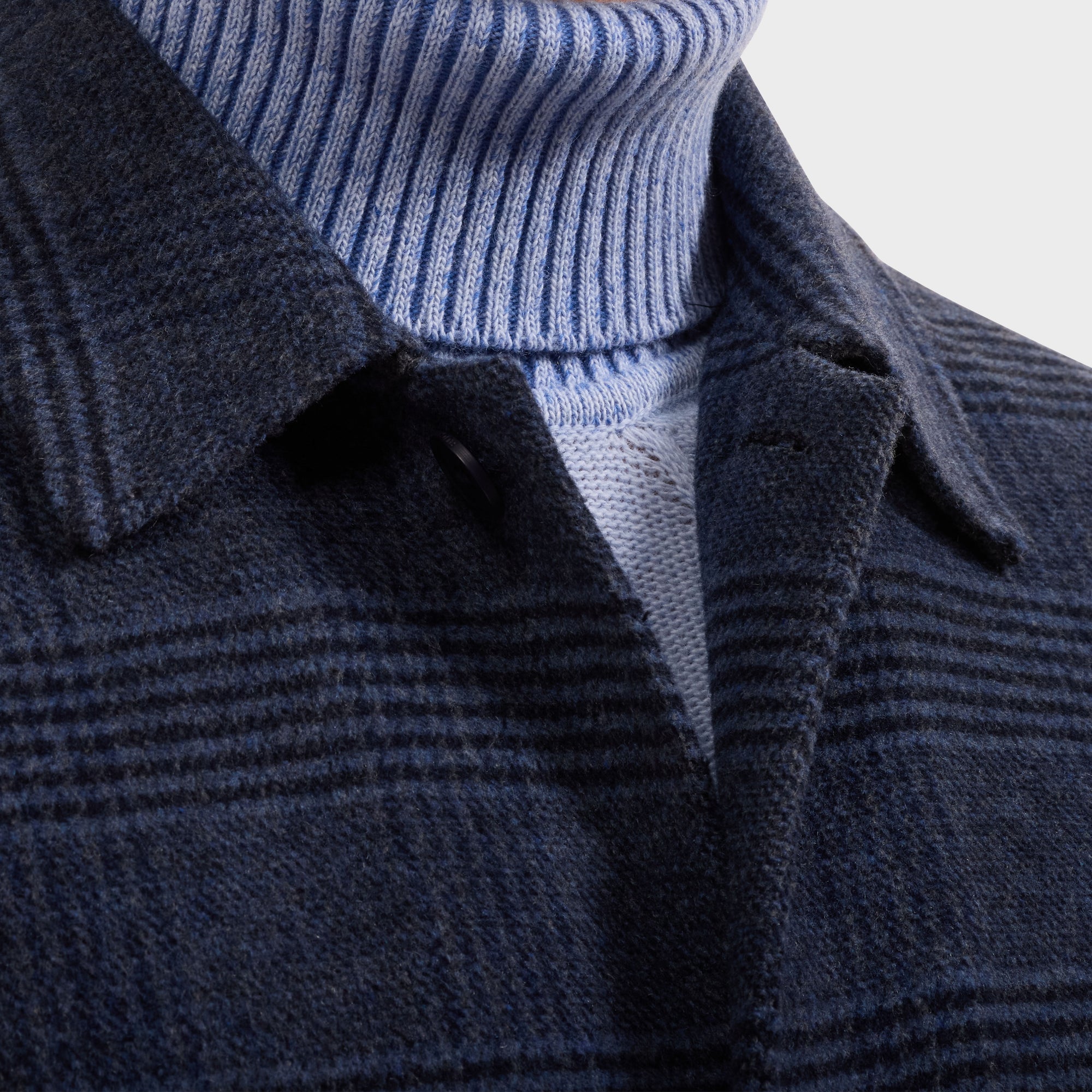 Glen Plaid Blouson Jacket