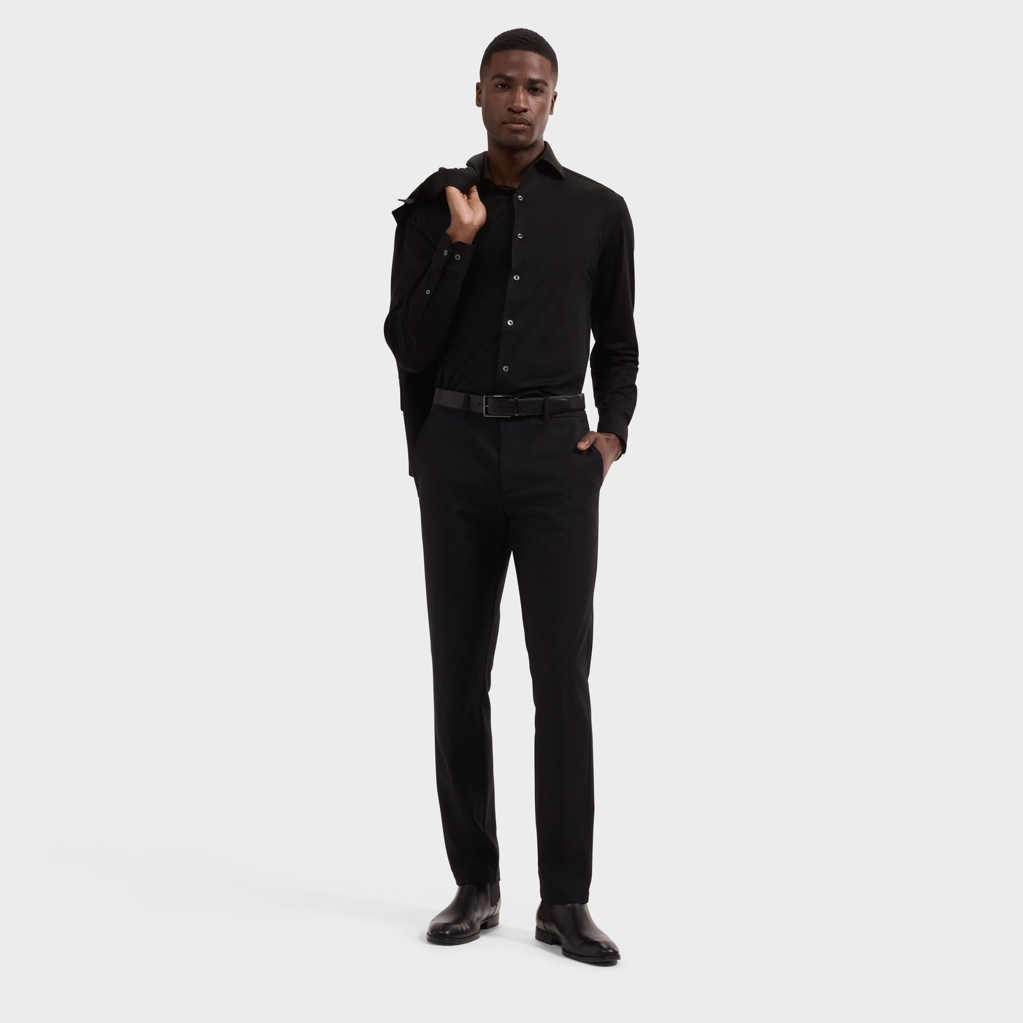 AeroTech Solid Dress Pant