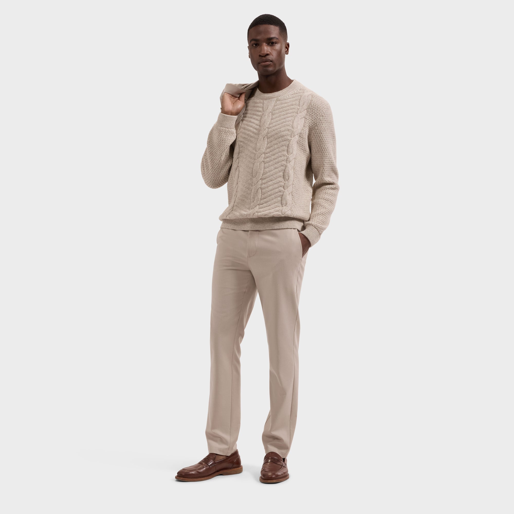 AeroTech Solid Dress Pant