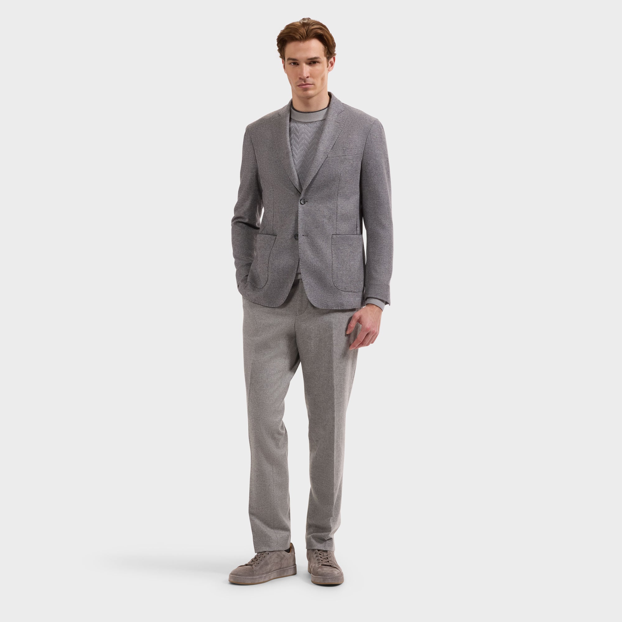 Mini Houndstooth Blazer