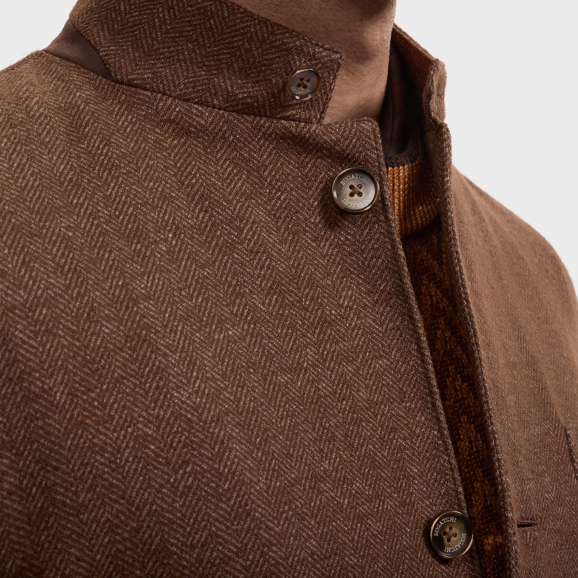 Herringbone Safari Blazer