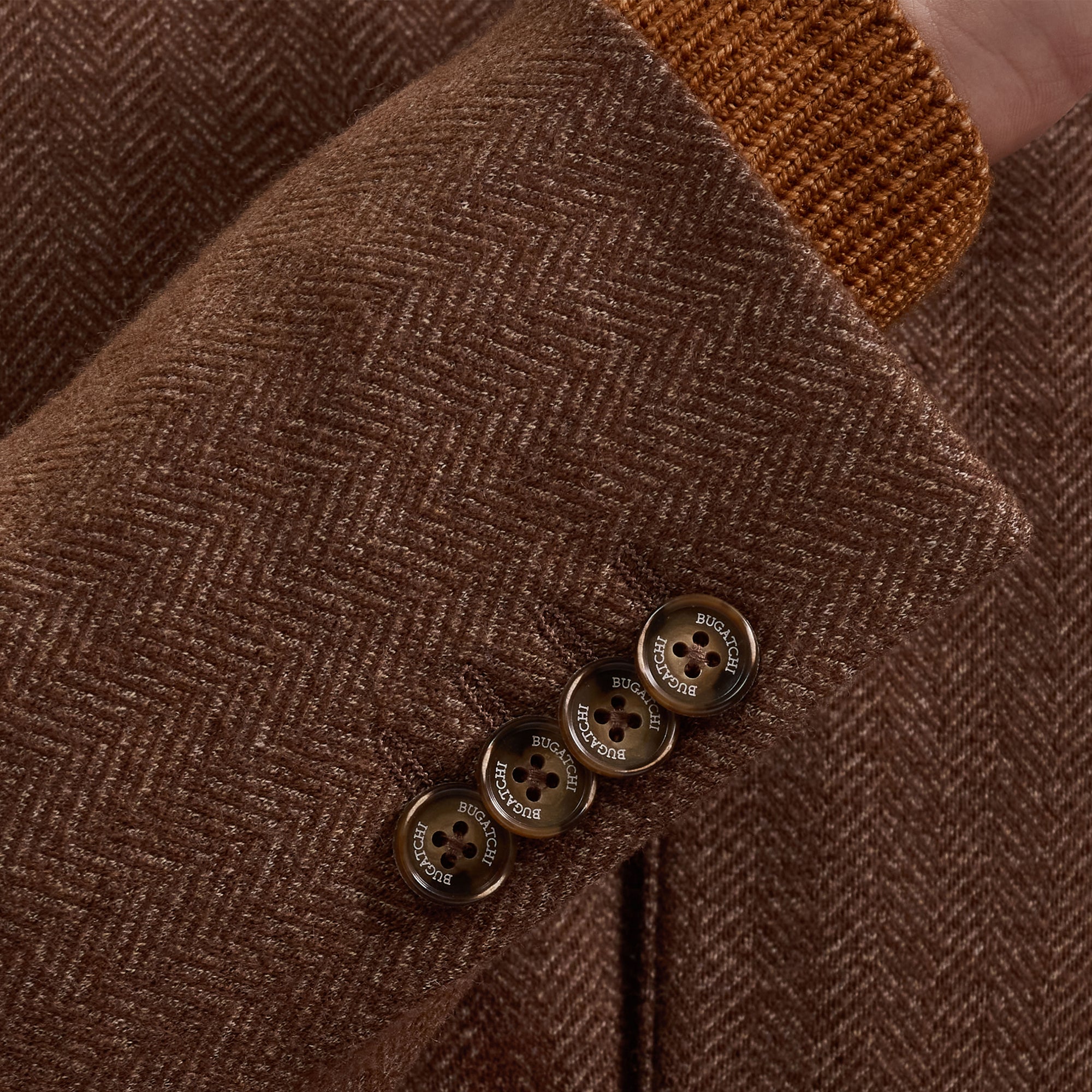 Herringbone Safari Blazer