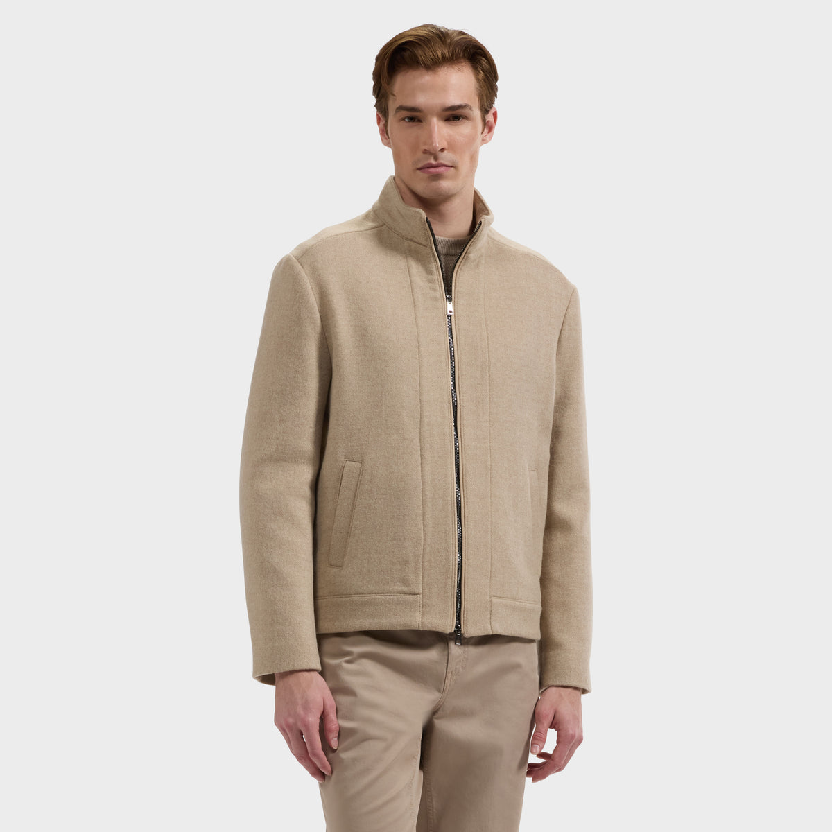 Double-Faced Blouson Jacket