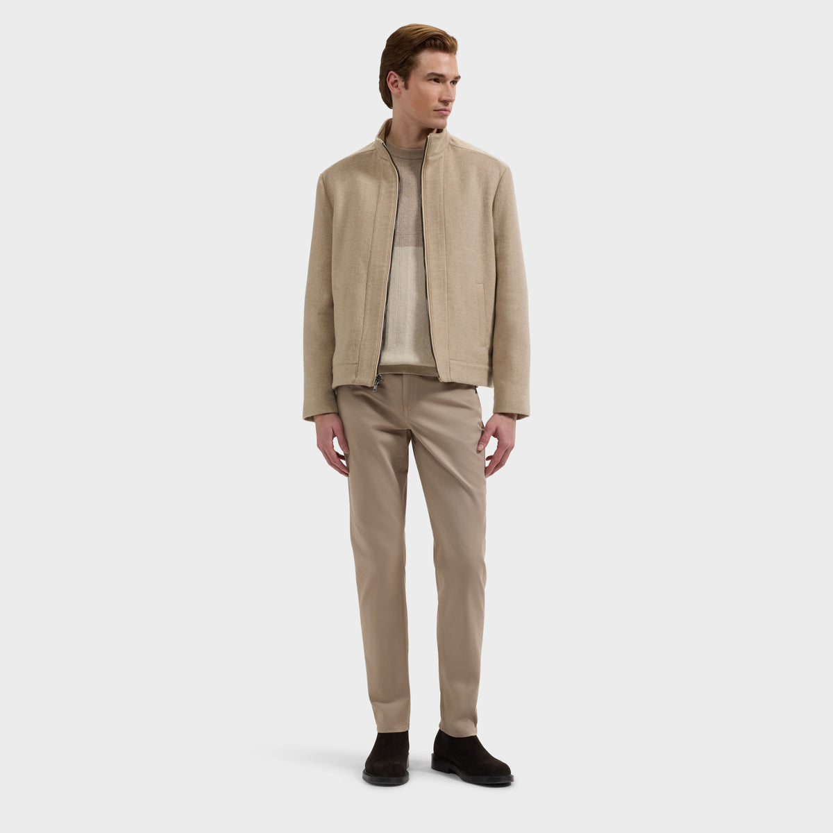 Double-Faced Blouson Jacket