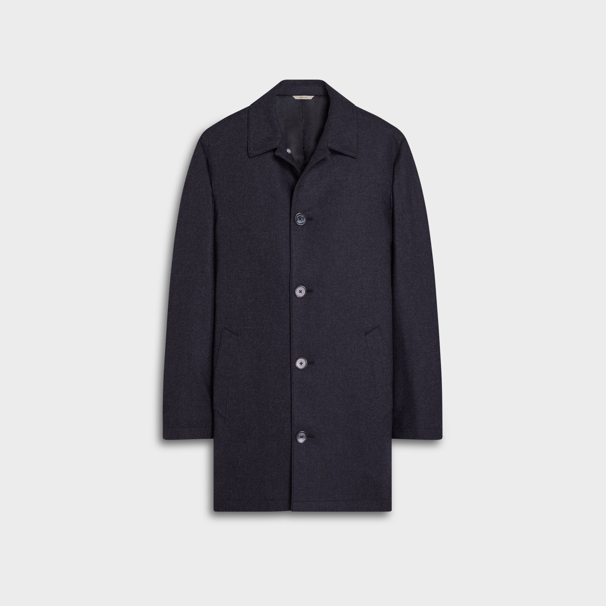 Tailored Button-Front Coat