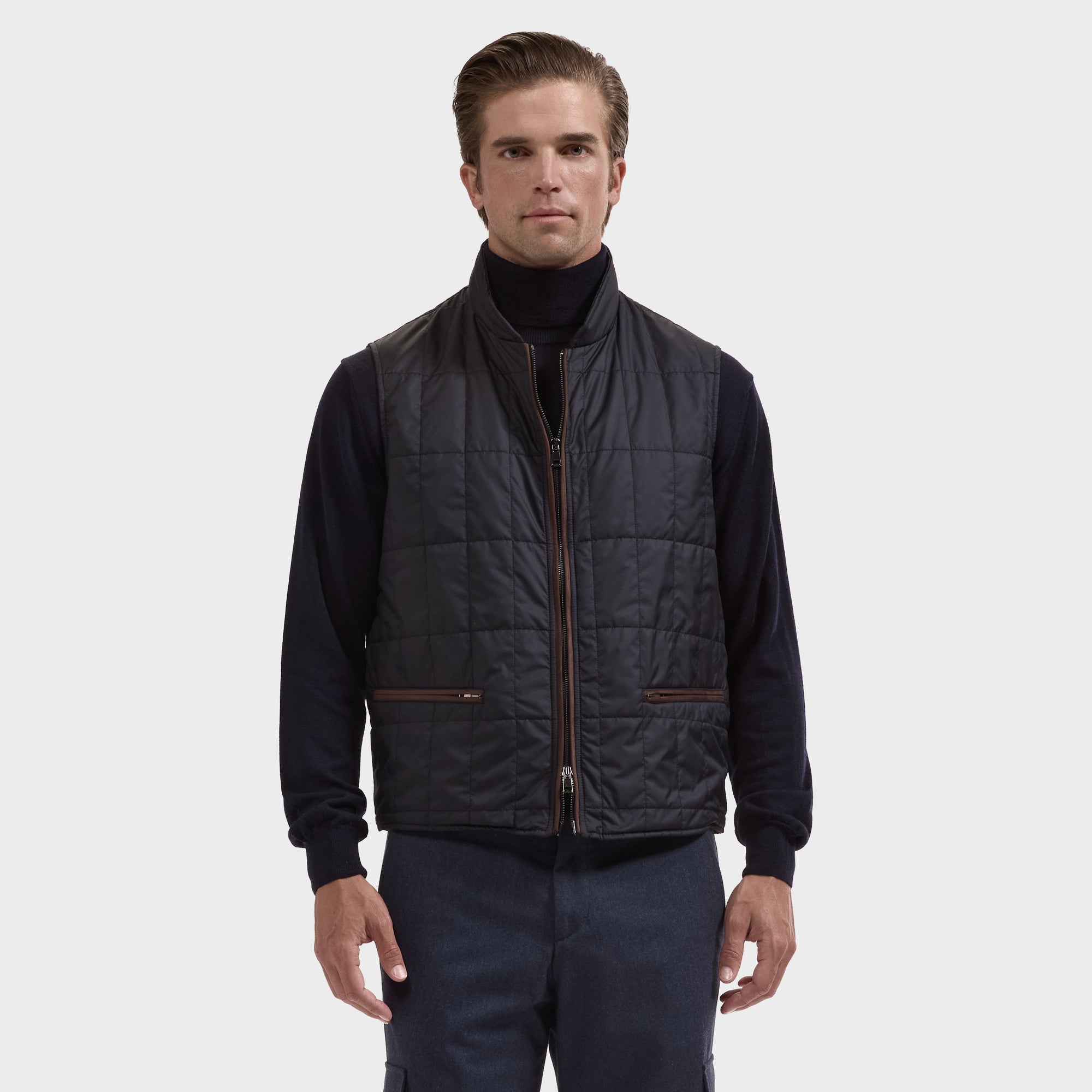 Quilted Nylon Vest