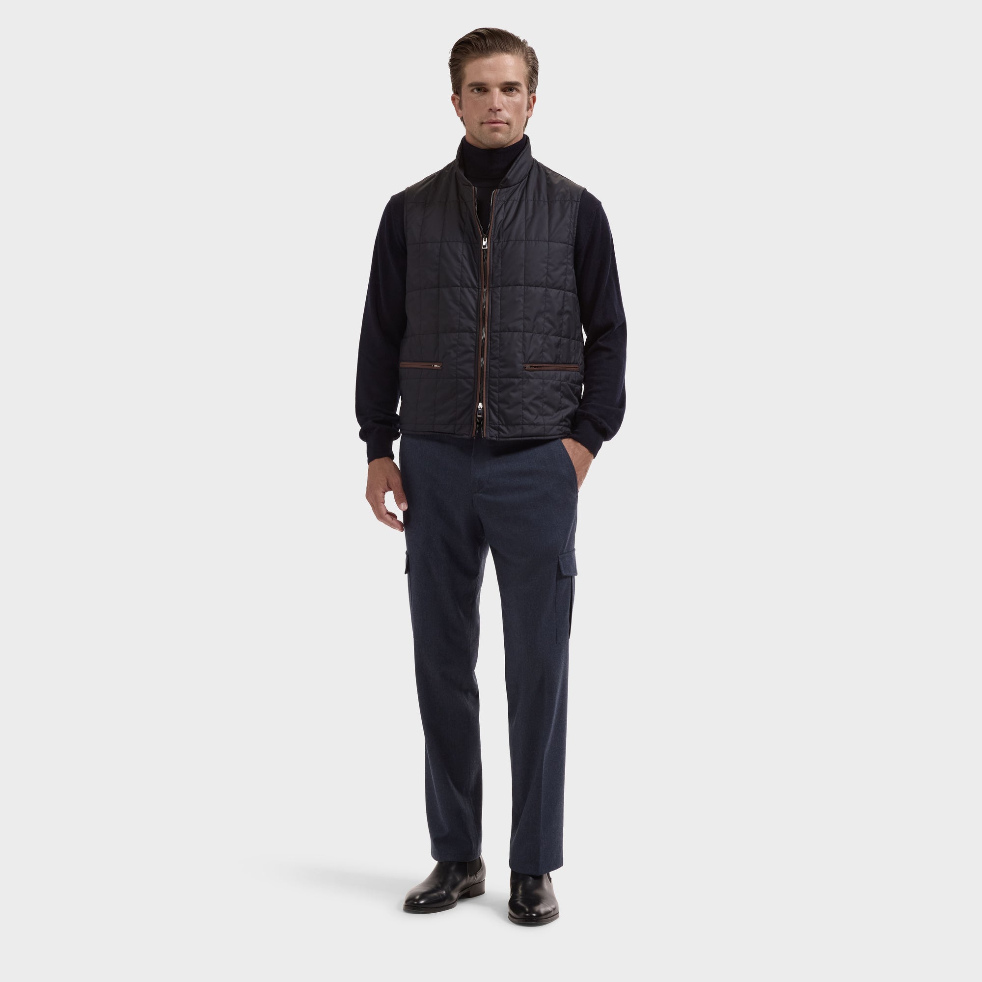 Quilted Nylon Vest
