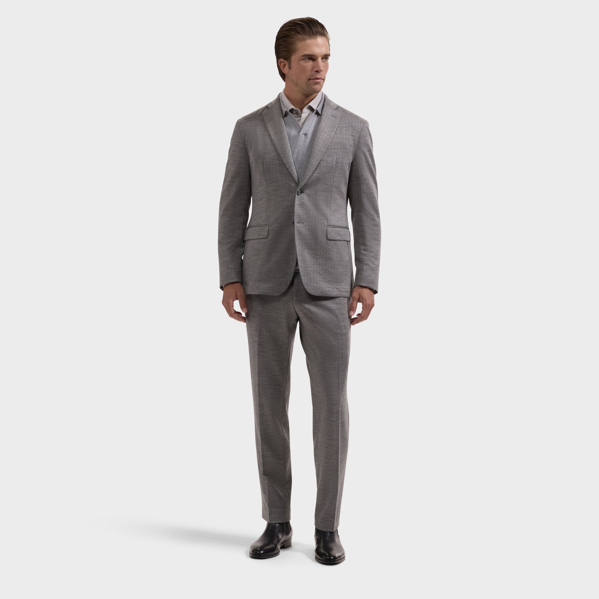 Palmer Herringbone Dress Pant
