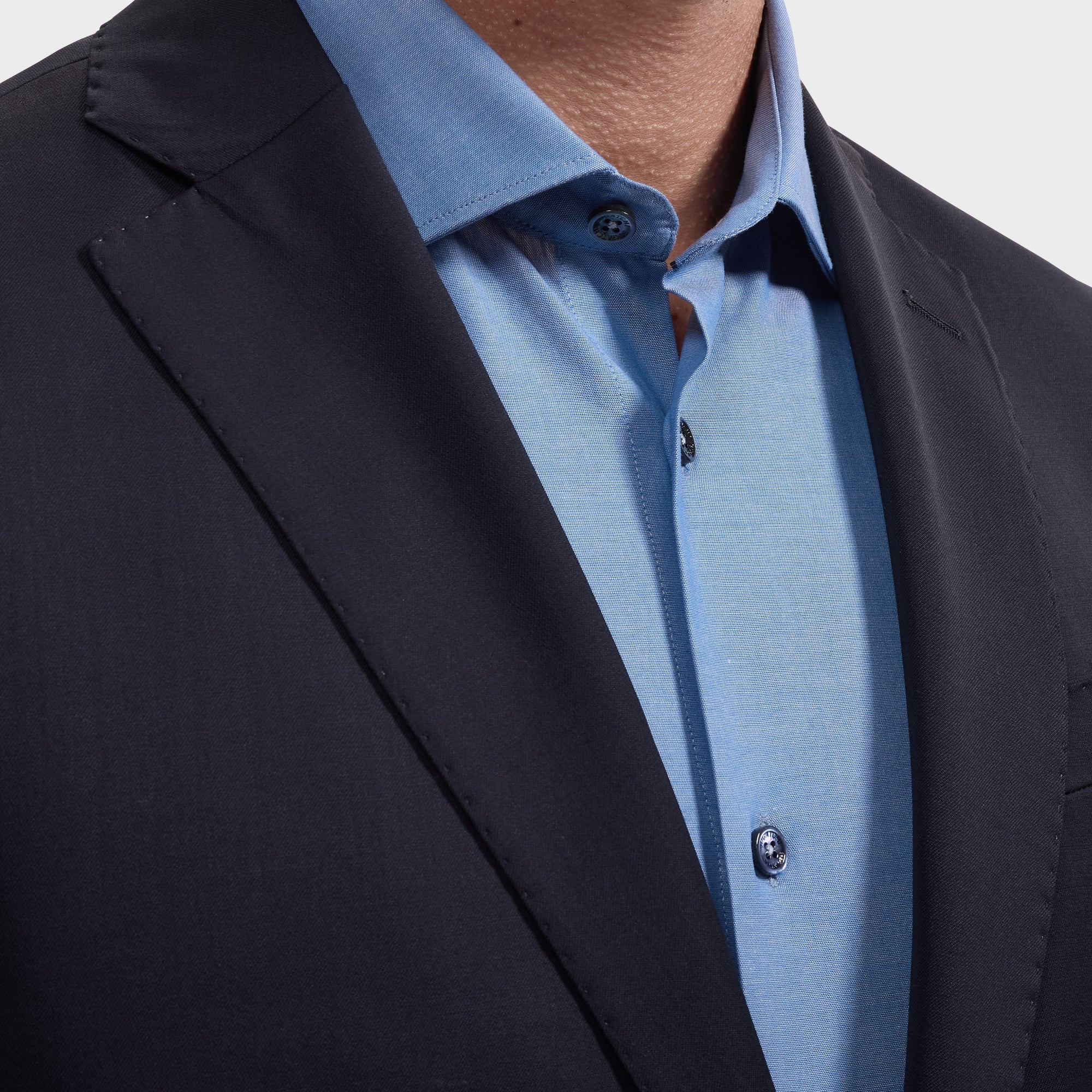 Solid Wool Blazer