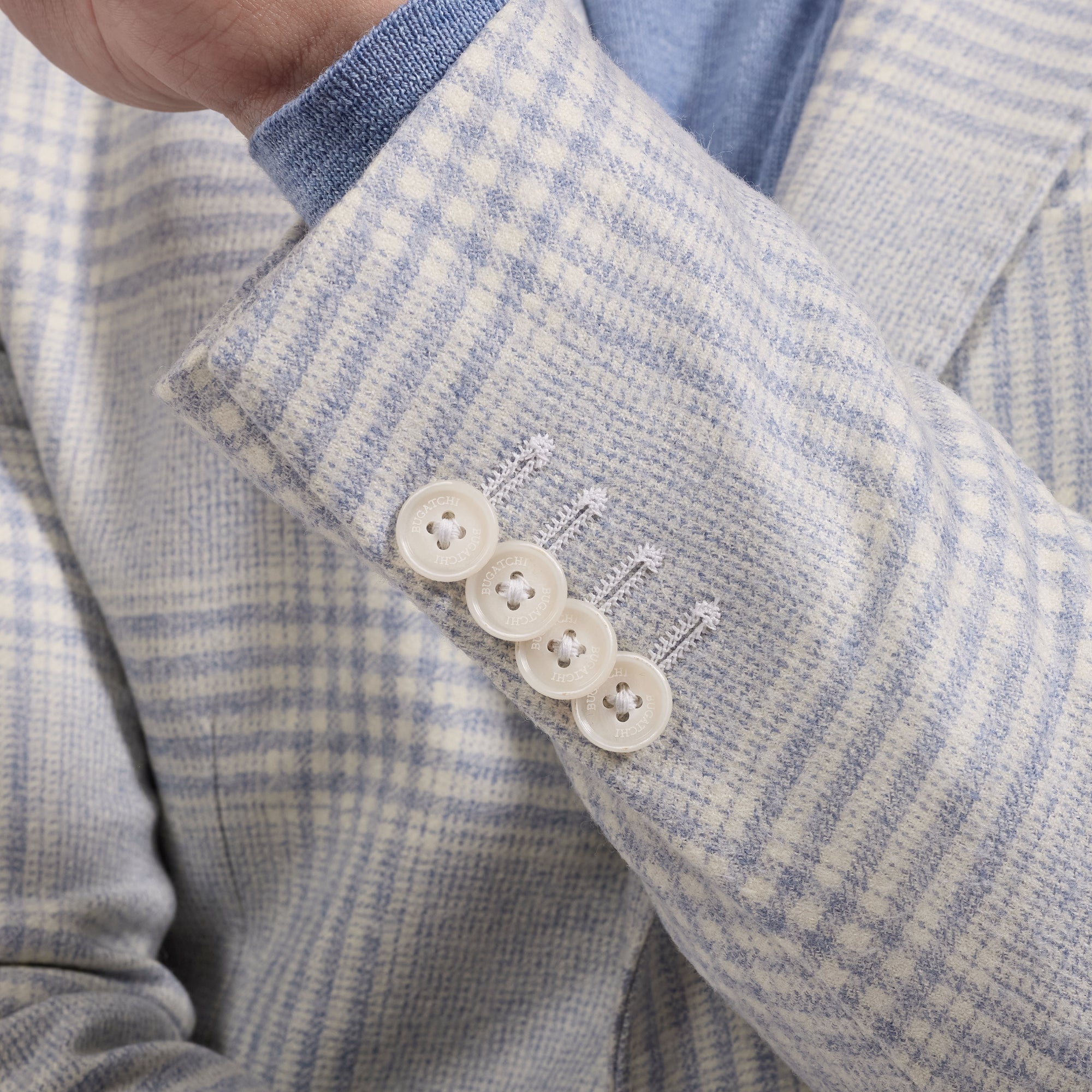 Plaid Wool Blazer