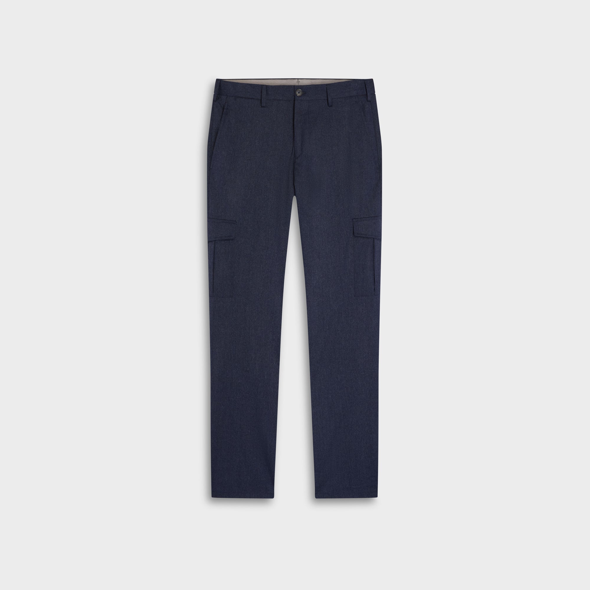 Solid Cargo Pant