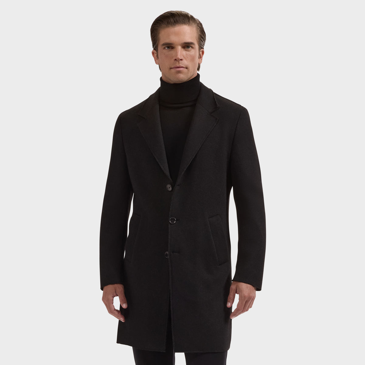 Solid Wool Coat