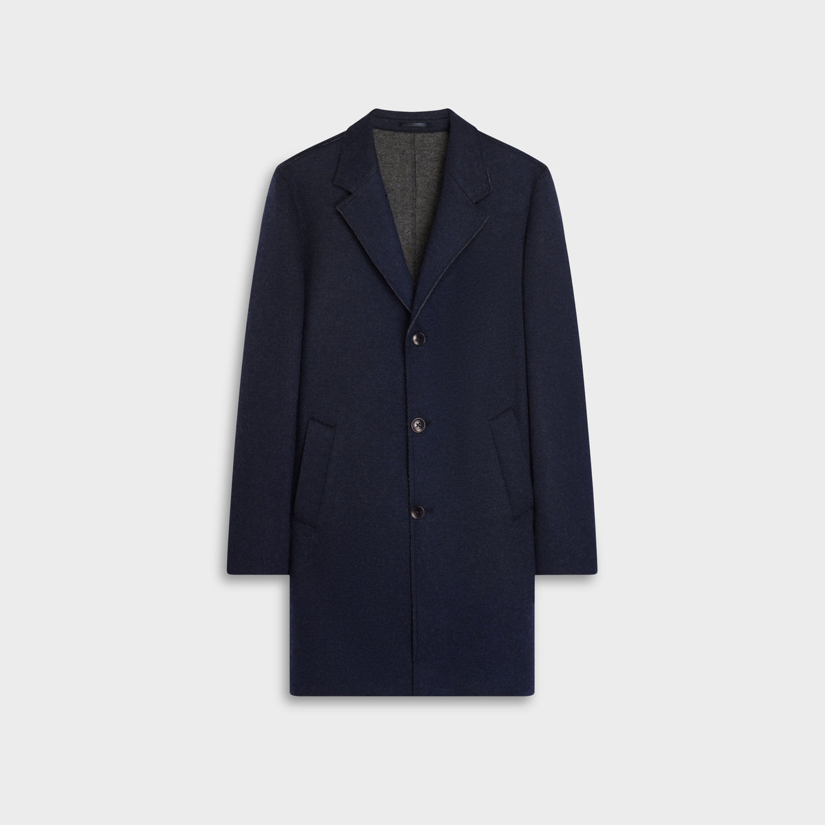 Solid Wool Coat