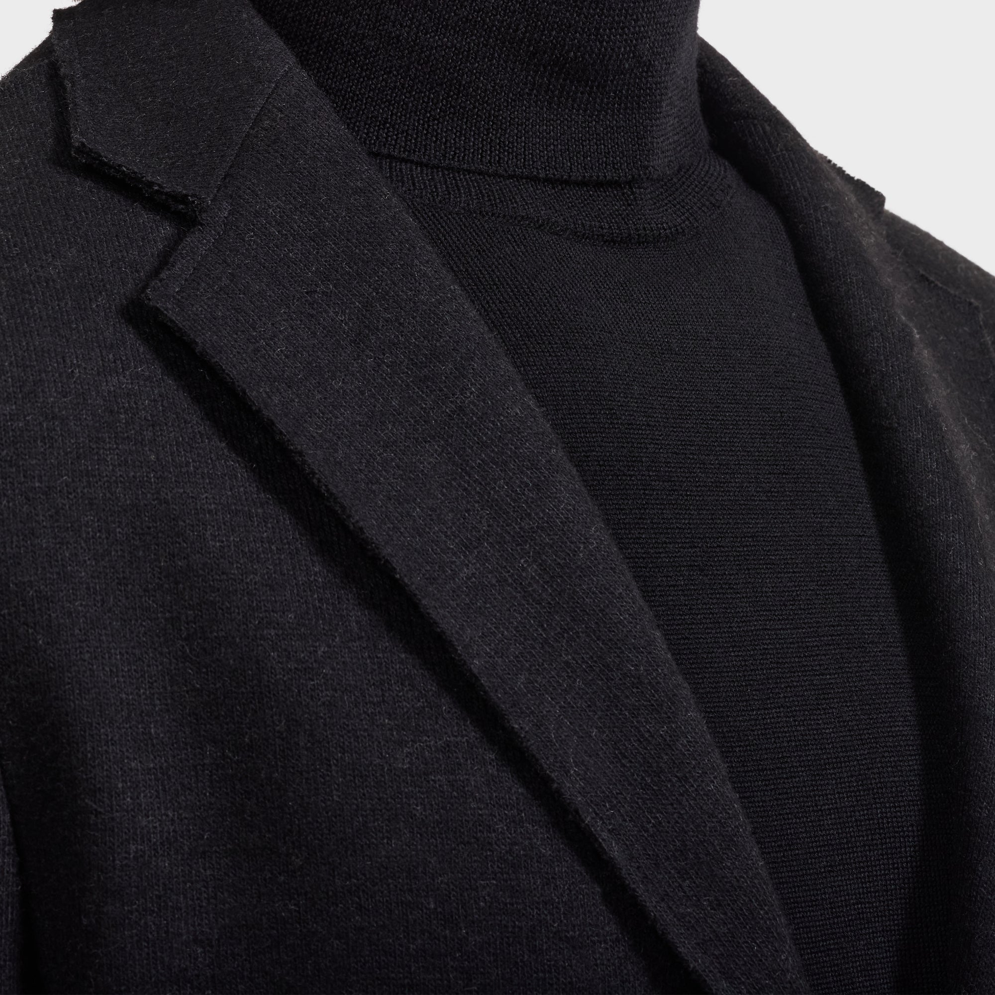 Solid Wool Blazer