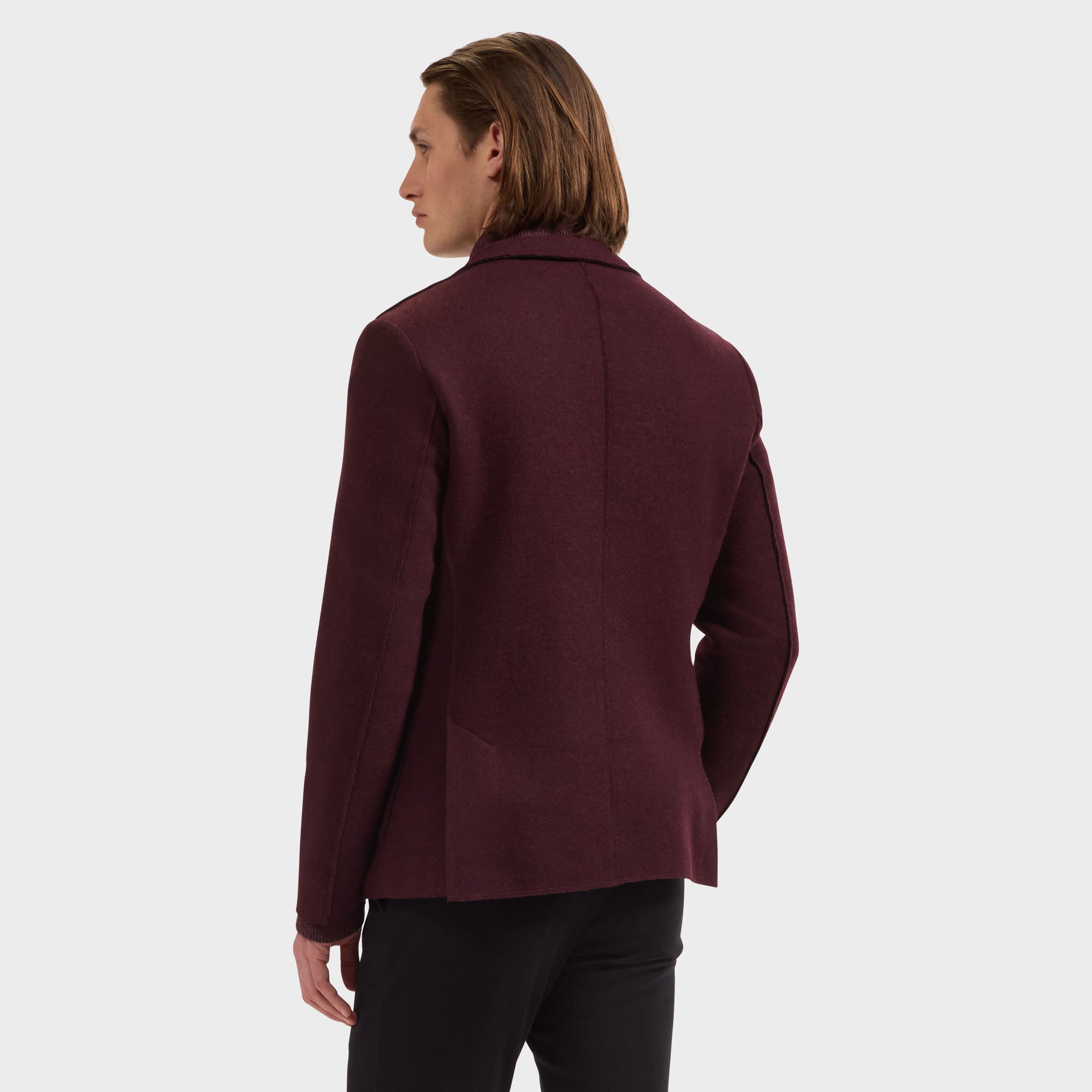 Solid Wool Blazer