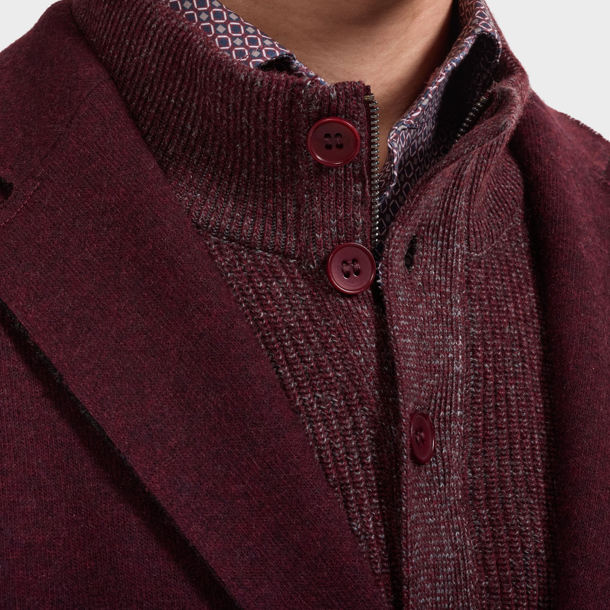 Solid Wool Blazer