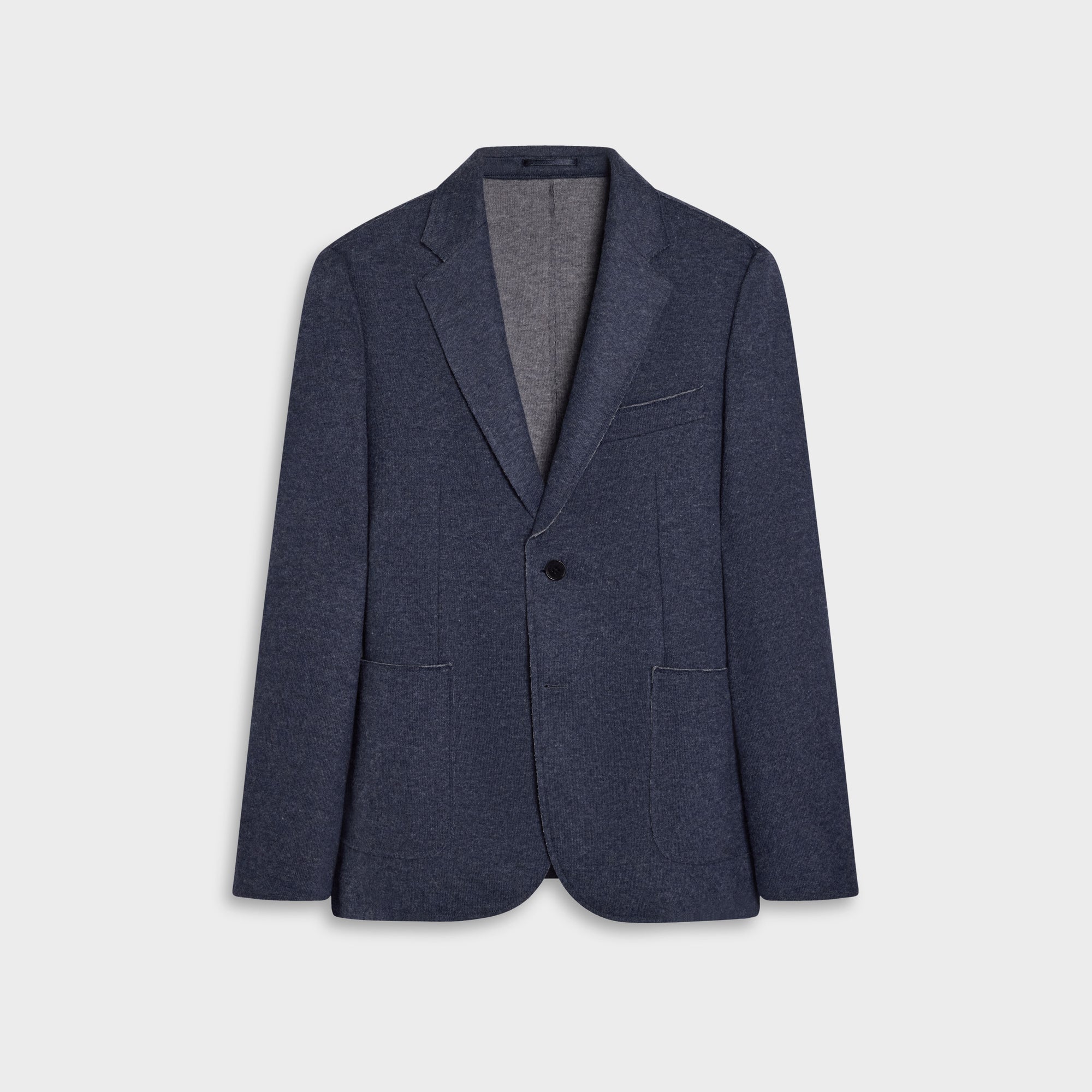 Solid Wool Blazer